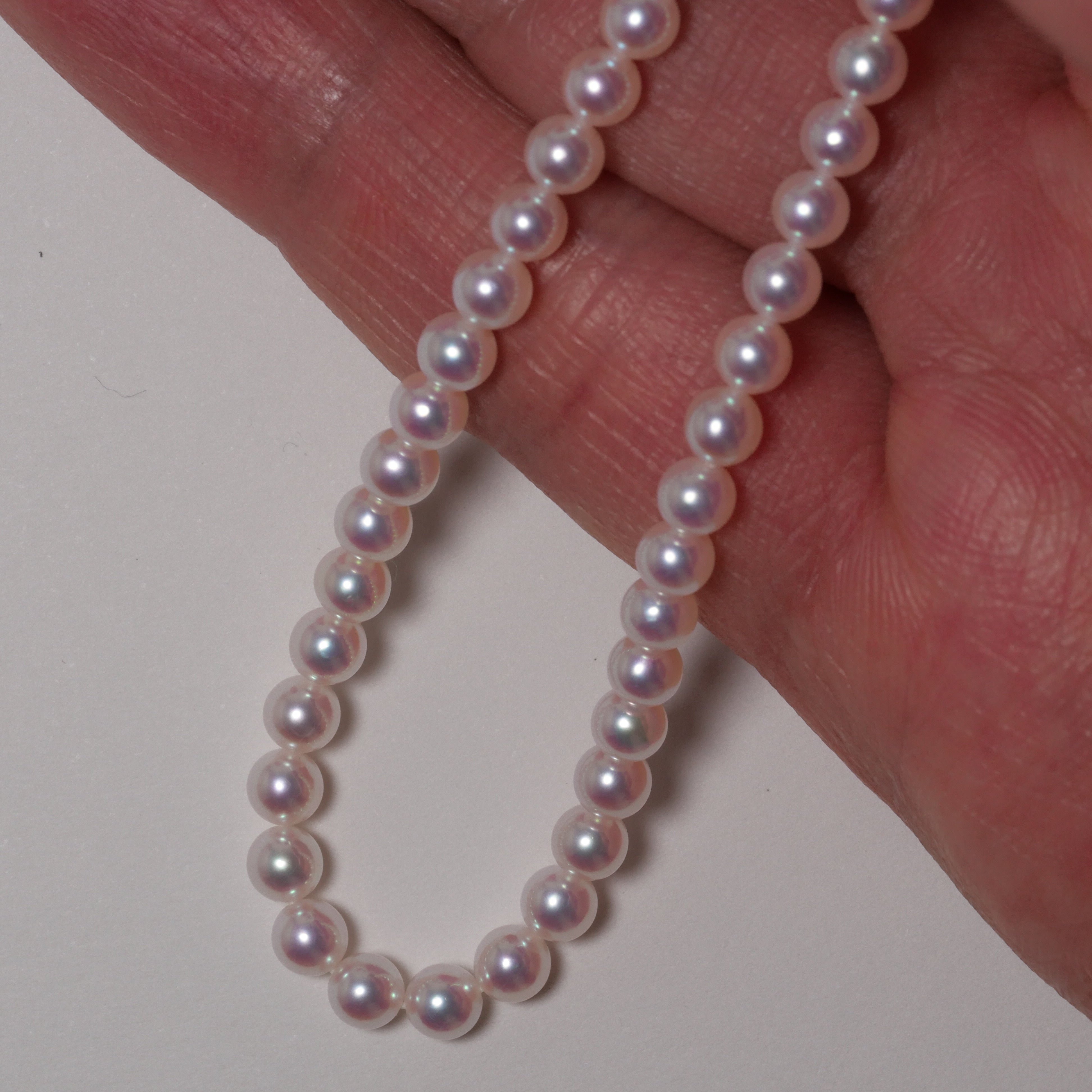 パール ネックレス 3.5-4mm