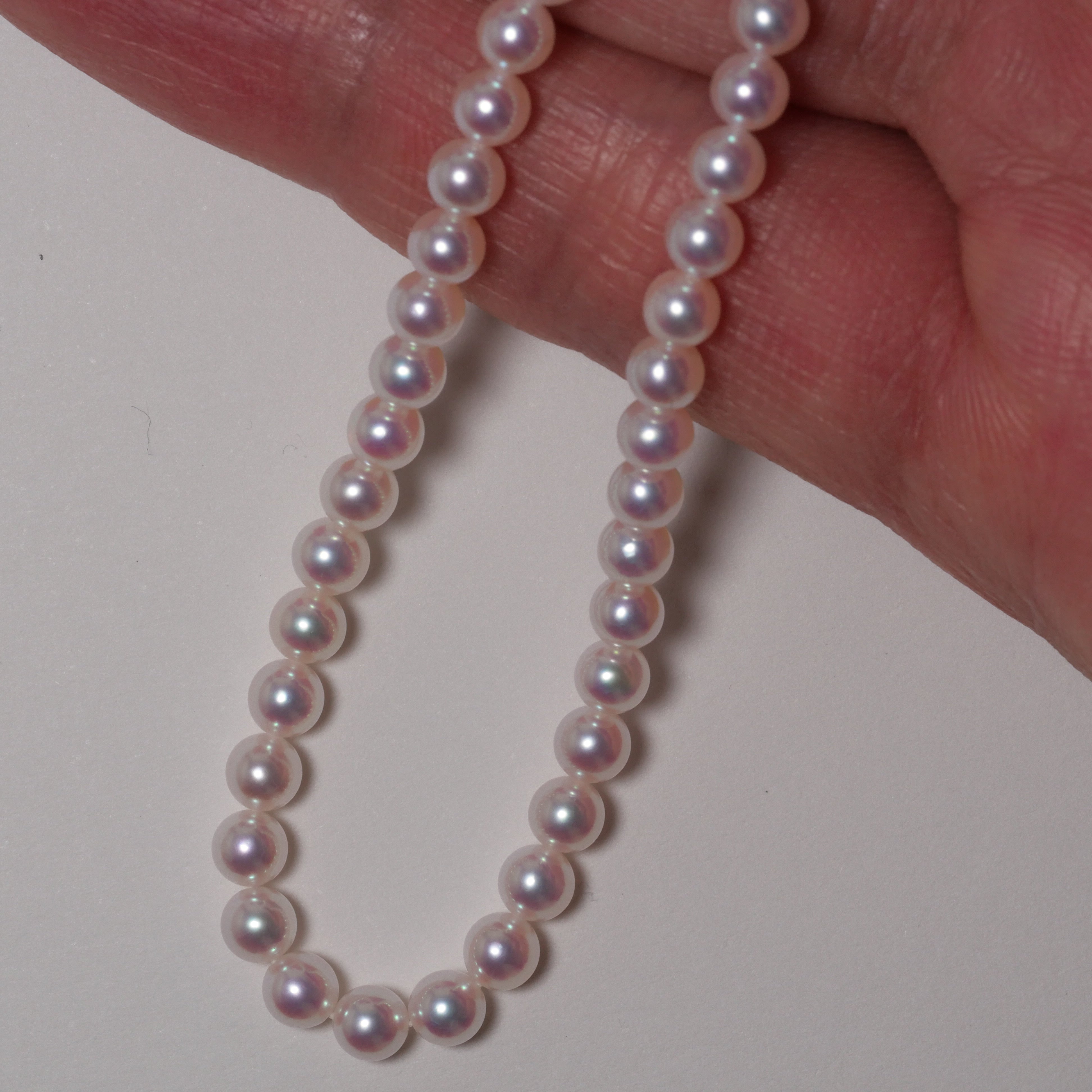 パール ネックレス 3.5-4mm