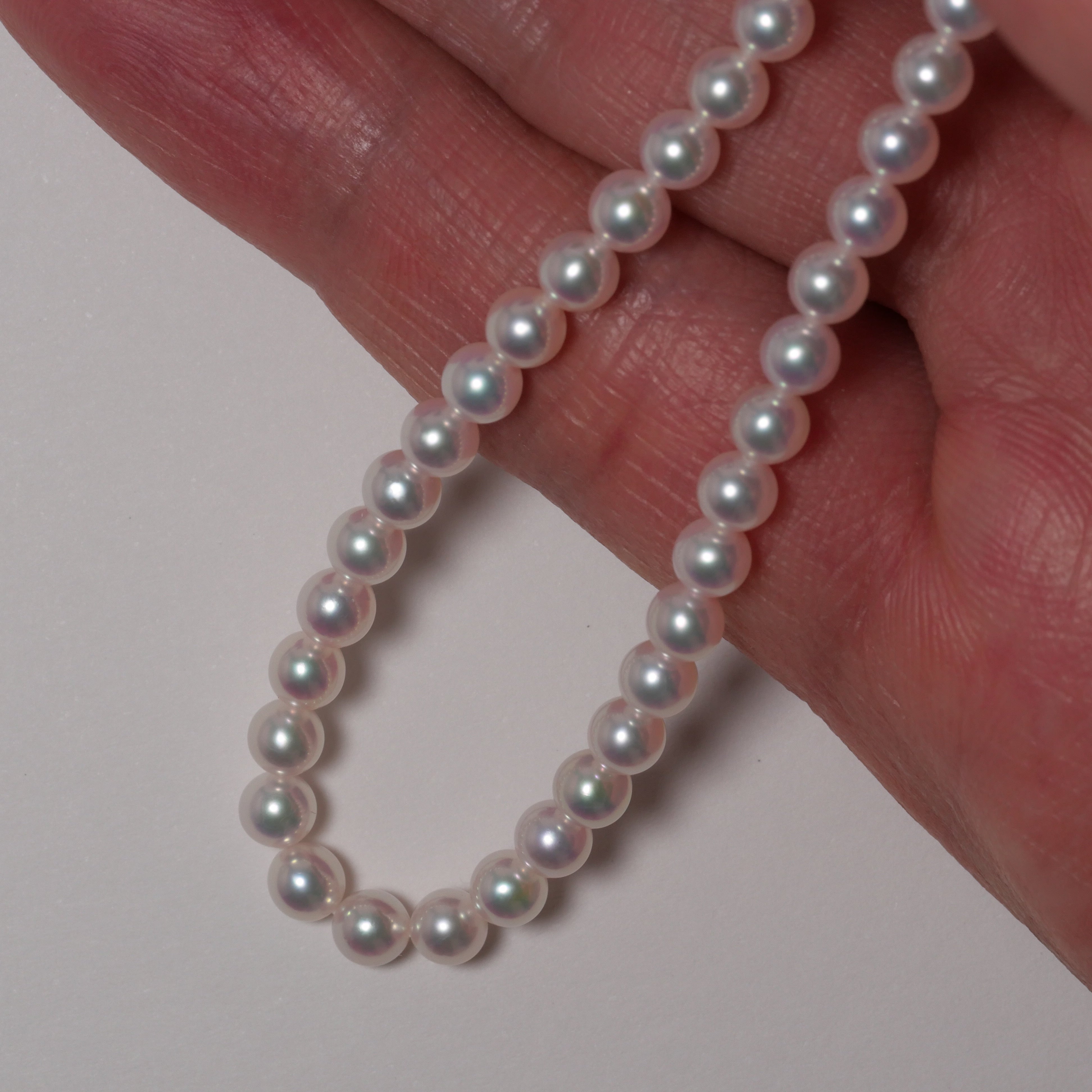 パール ネックレス 3.5-4mm