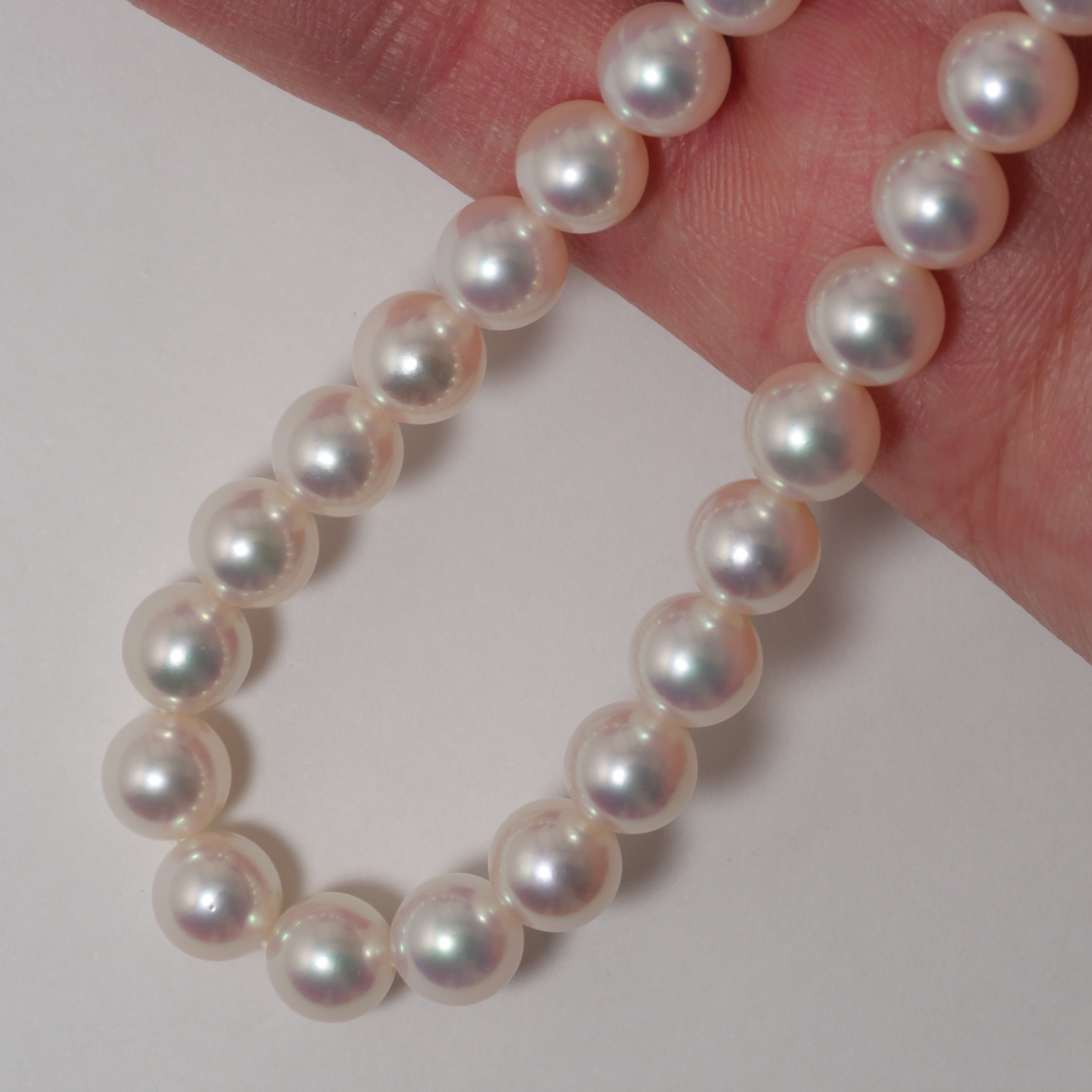 パール ネックレス 7.5-8mm