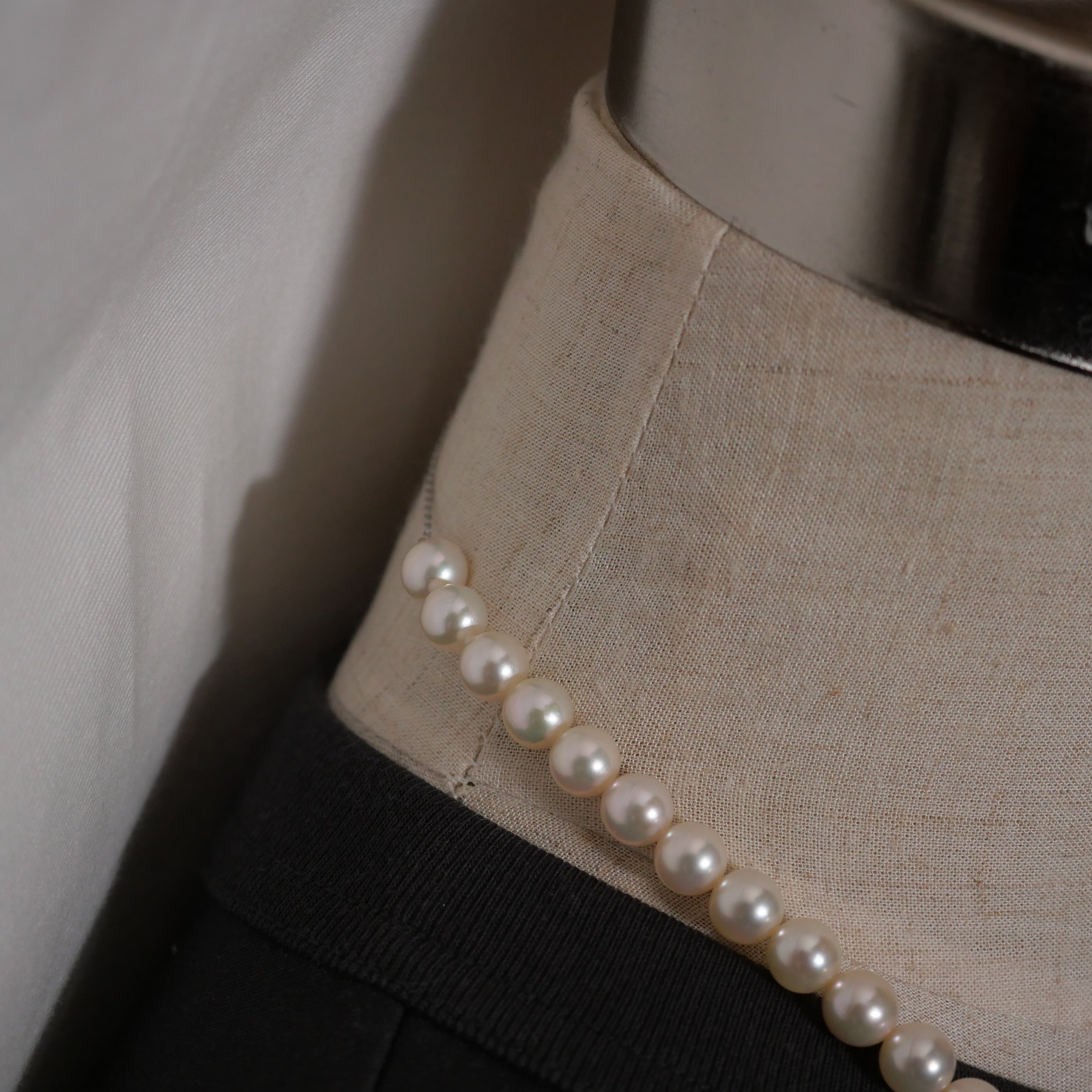 パール ネックレス 7.5-8mm