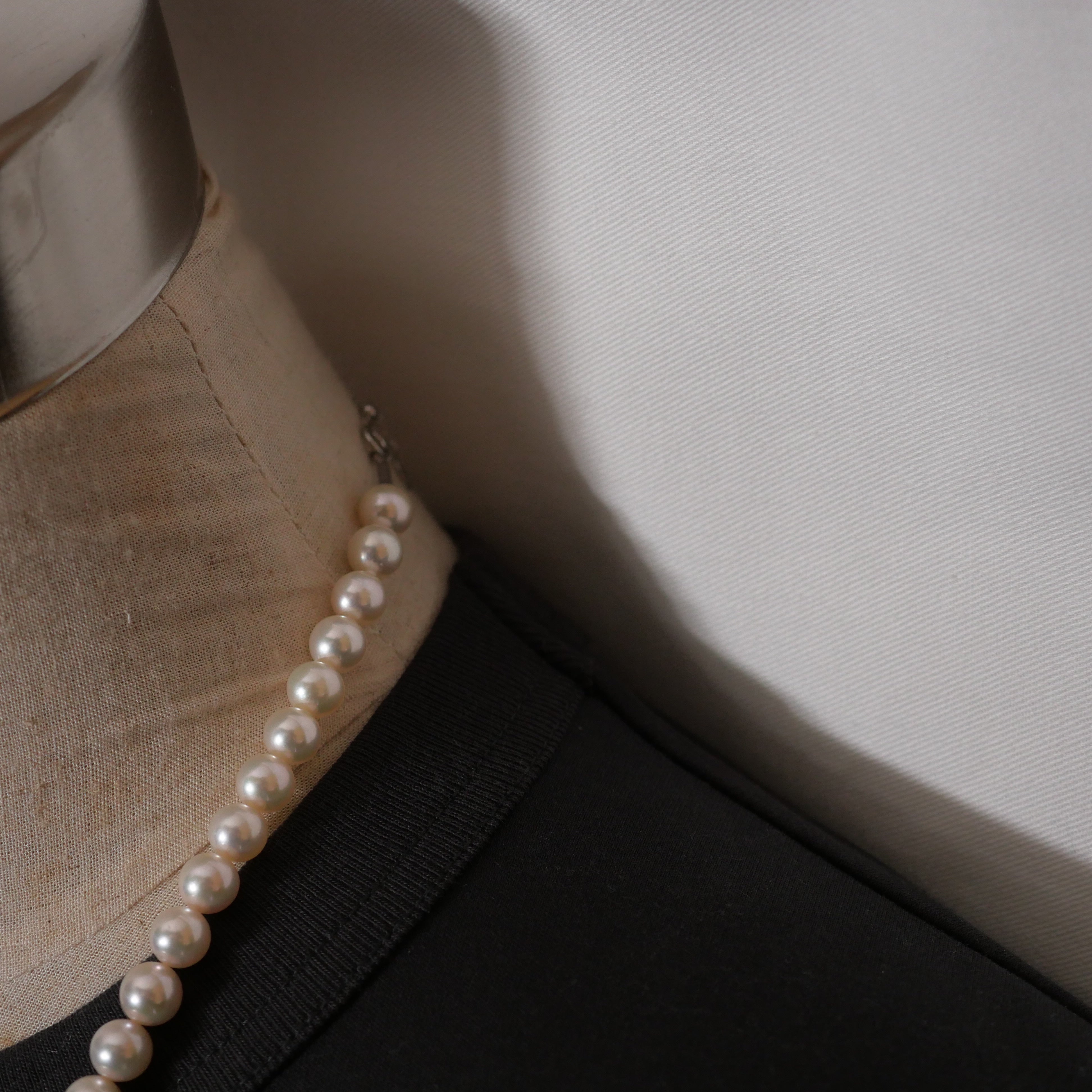 パール ネックレス 7.5-8mm