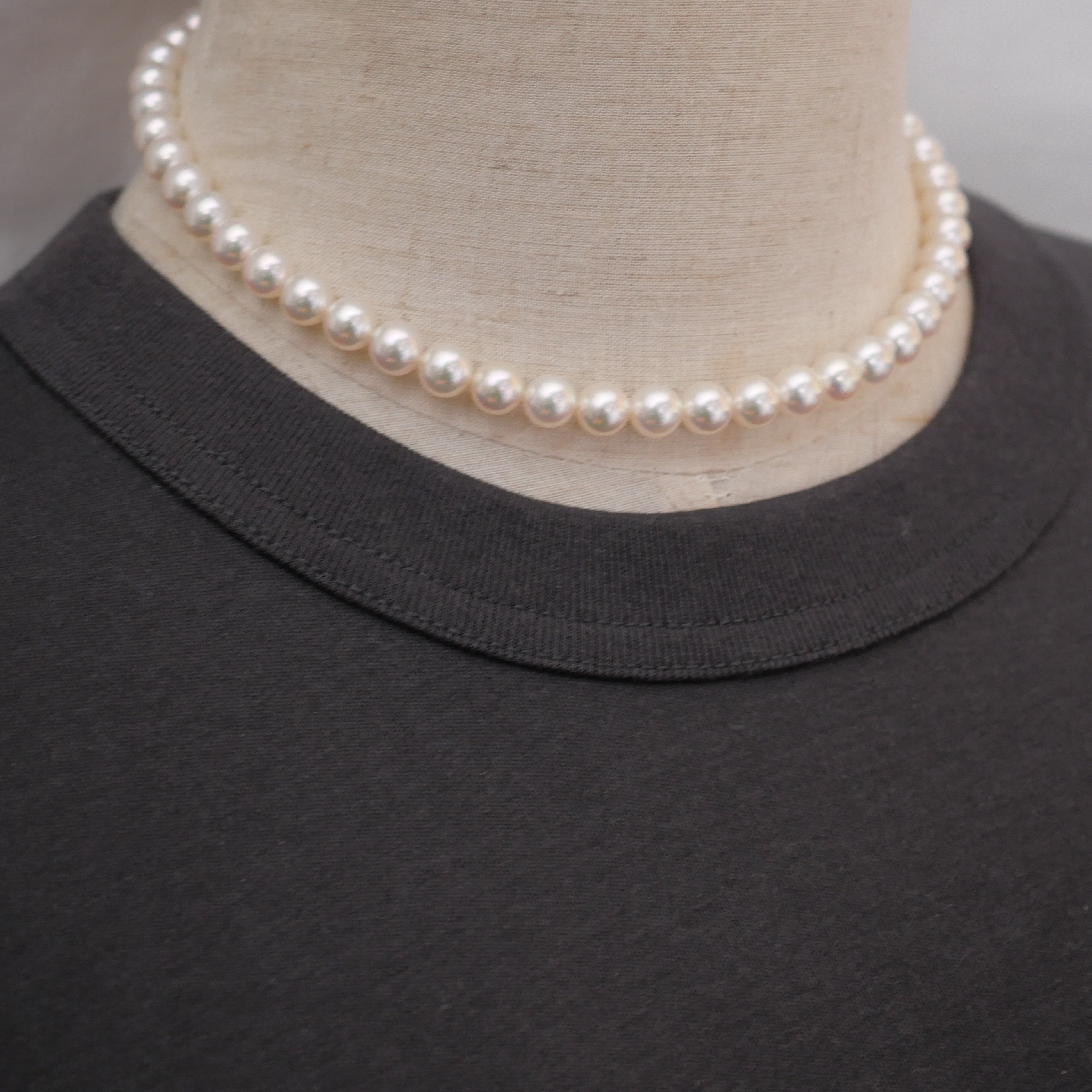 パール ネックレス 7-7.5mm