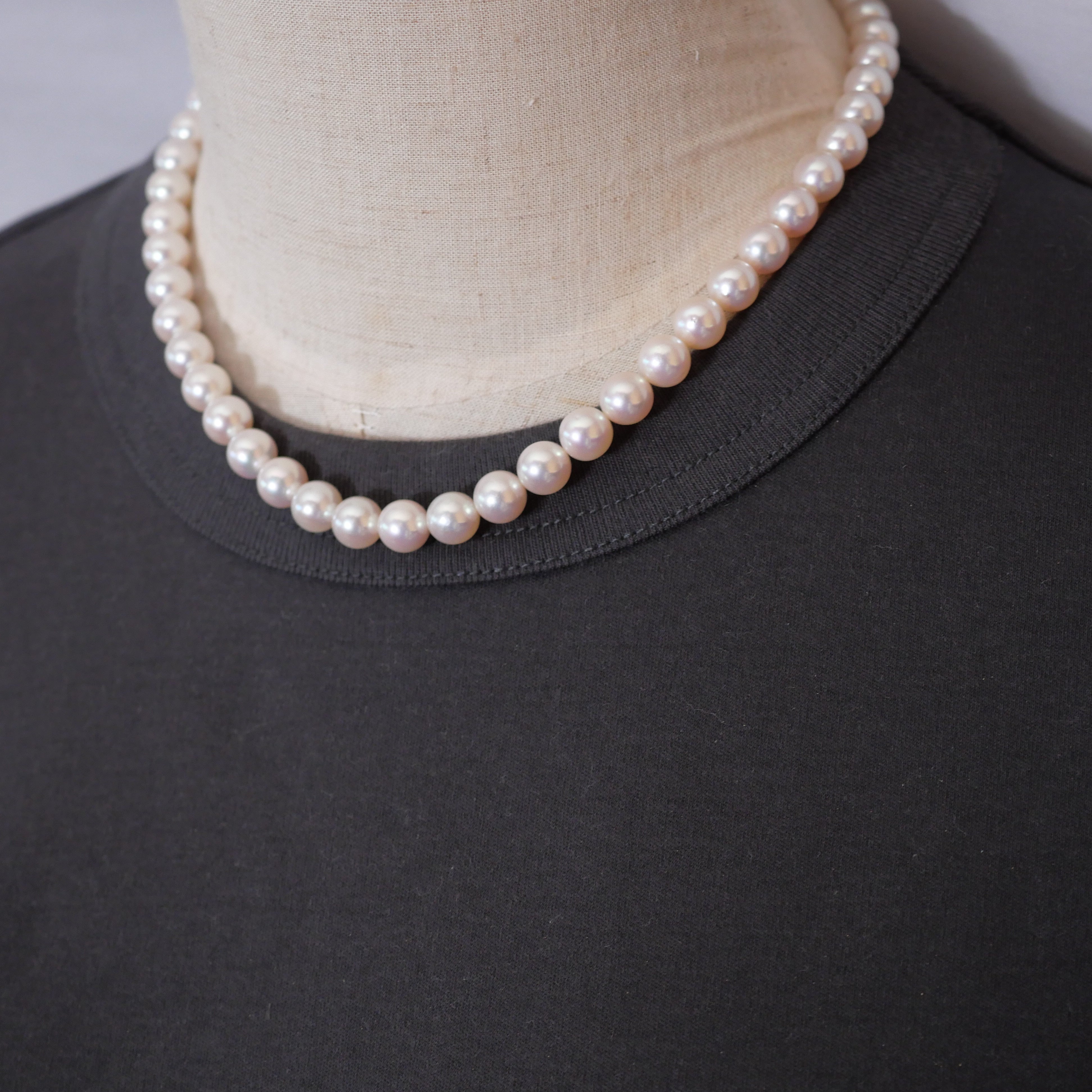 パール ネックレス 8-8.5mm