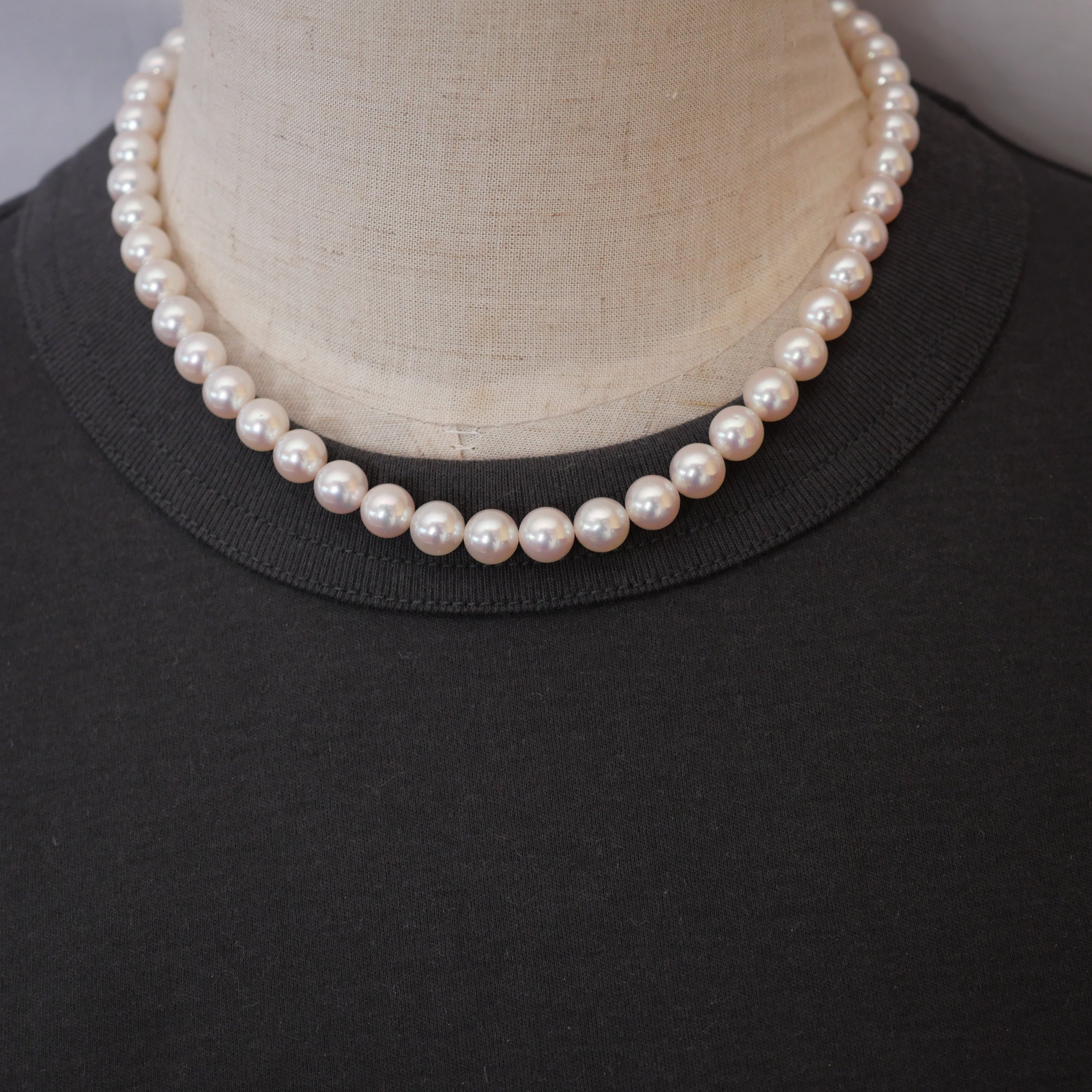 パール ネックレス 8-8.5mm