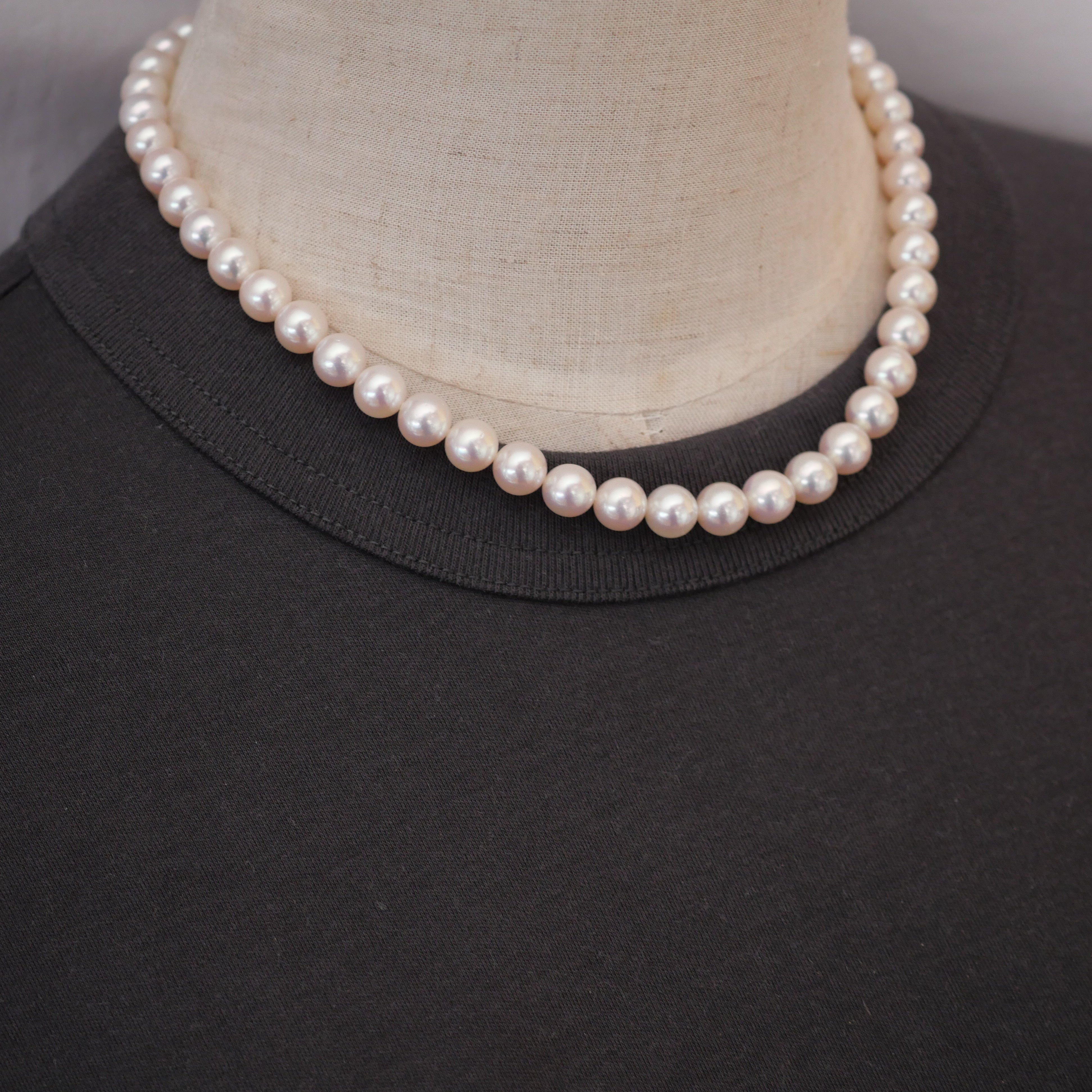 パール ネックレス 8-8.5mm