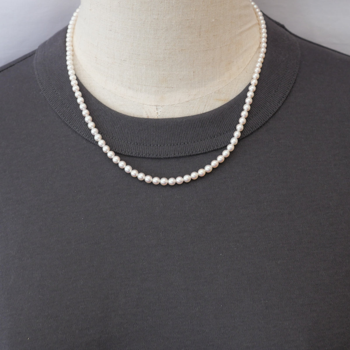 パール ネックレス 4-4.5mm
