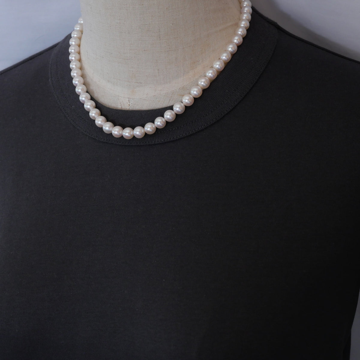 パール ネックレス 7.5-8mm