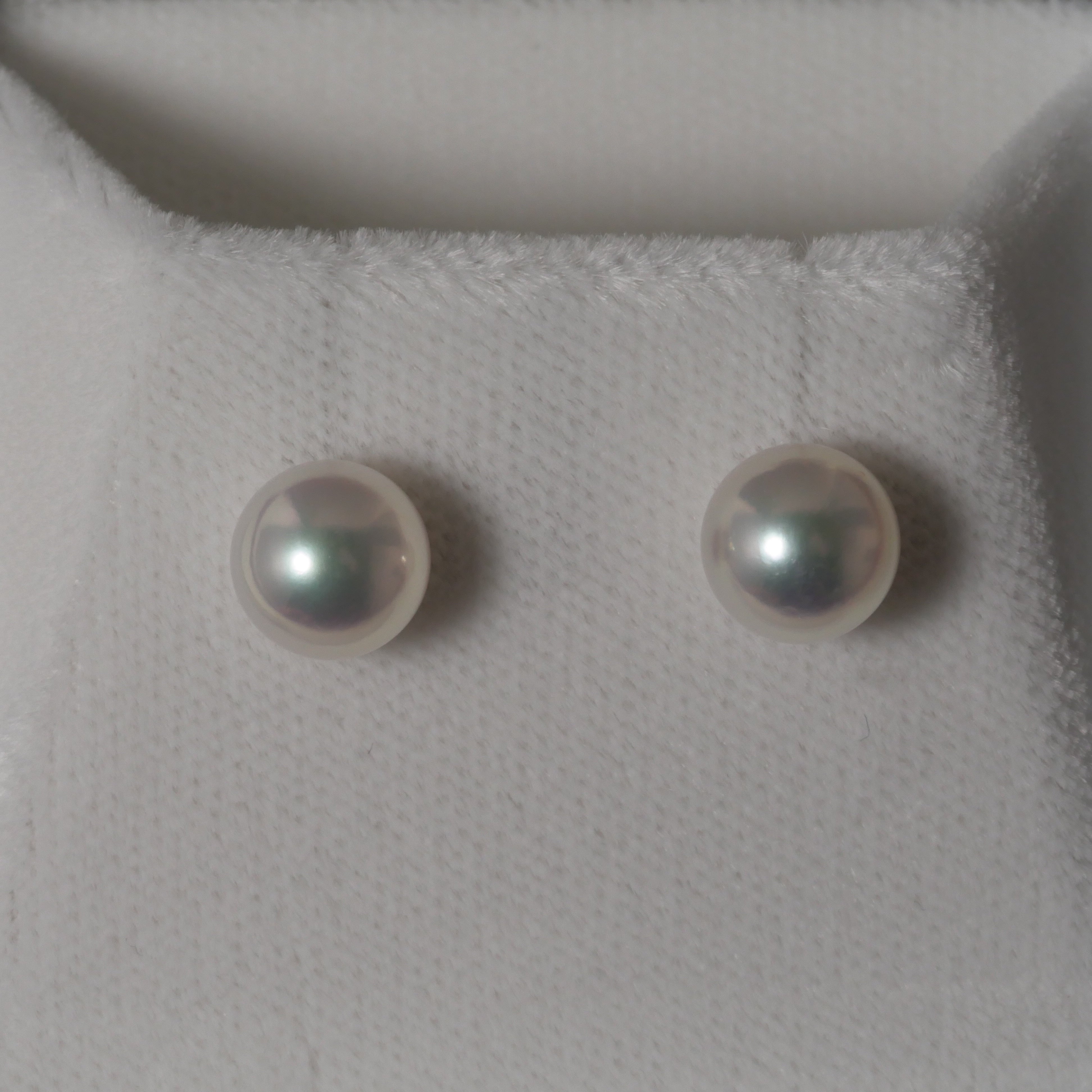 パール イヤリング ピアス 7.5-8mm