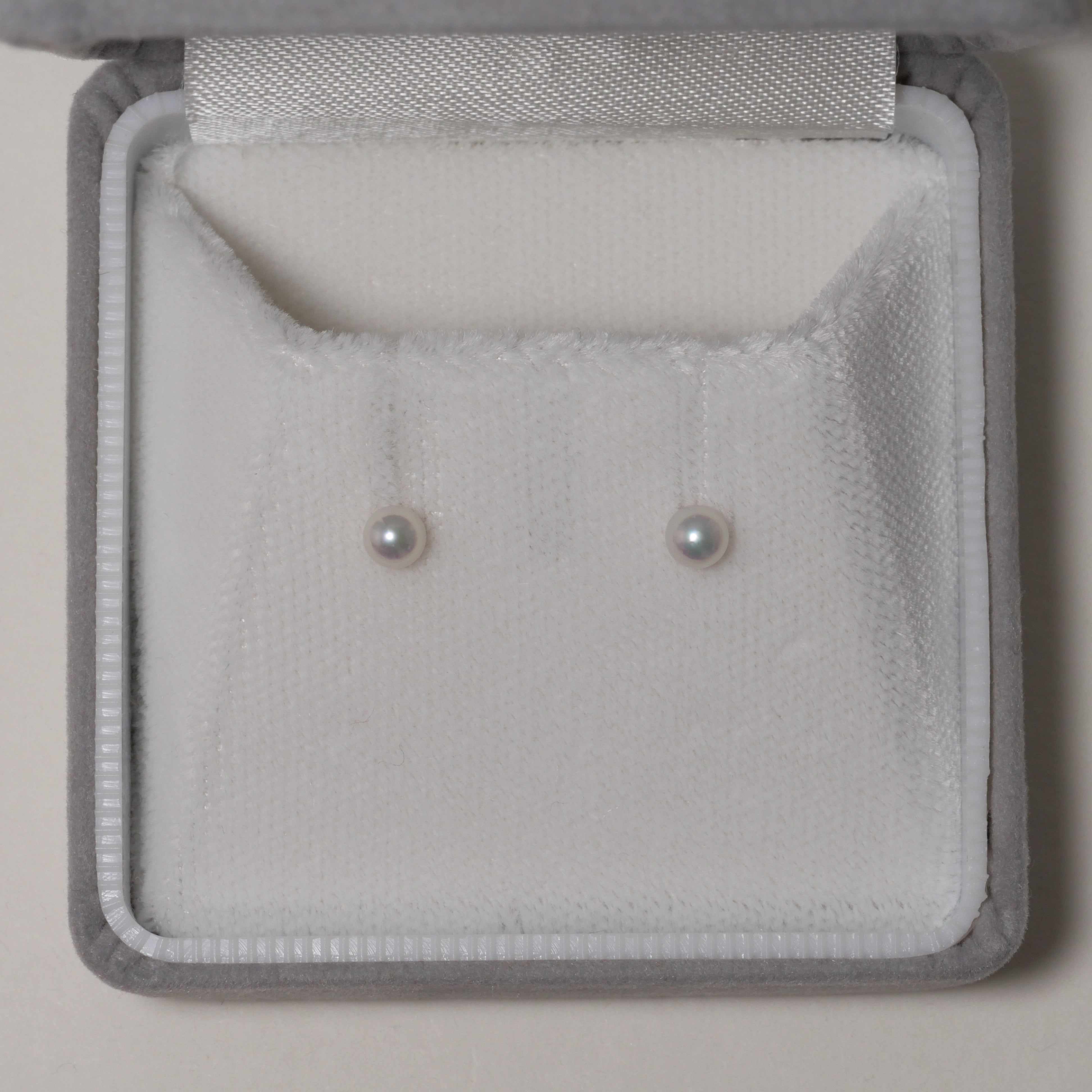 パール イヤリング ピアス 3.5-4mm