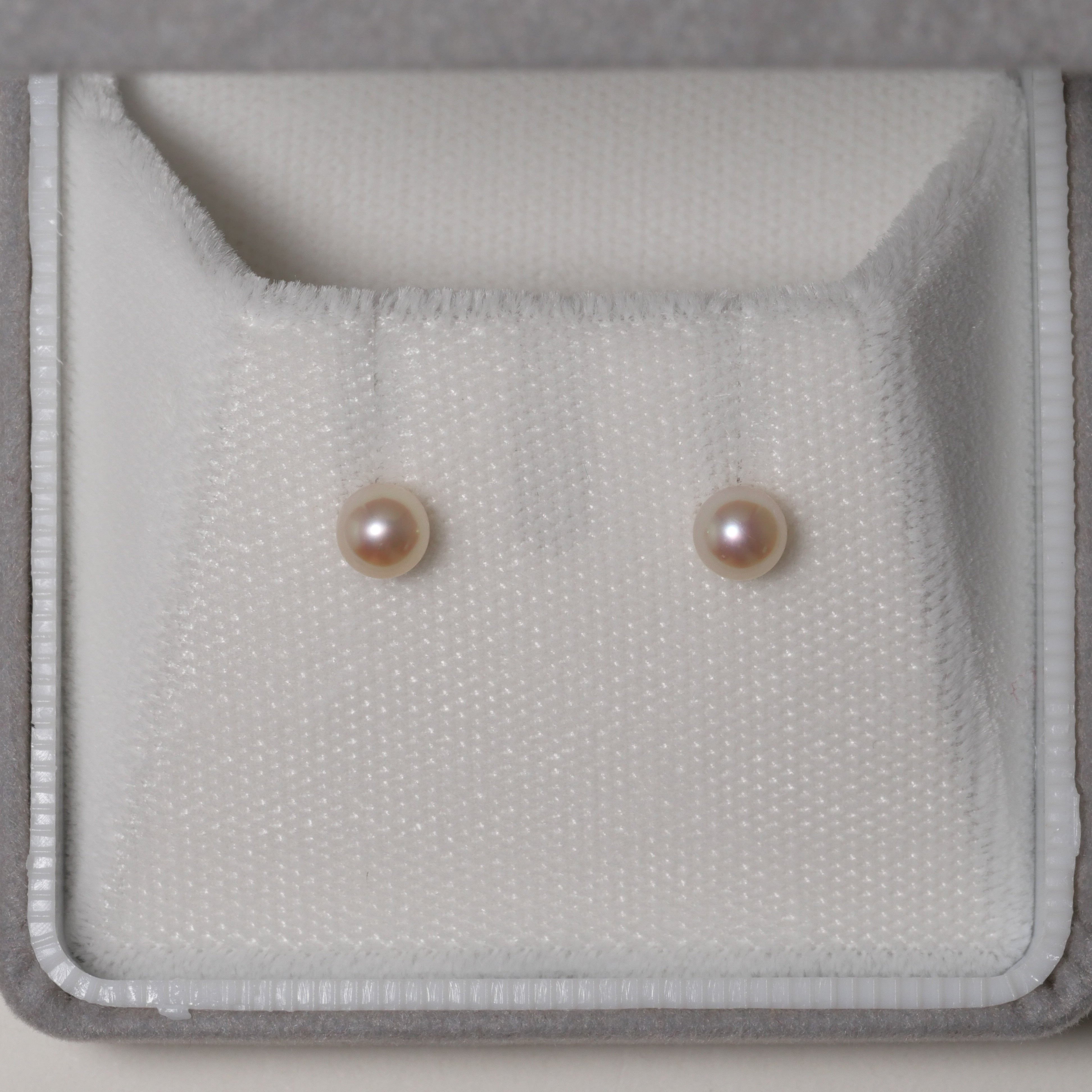 パール イヤリング ピアス 4.5-5mm