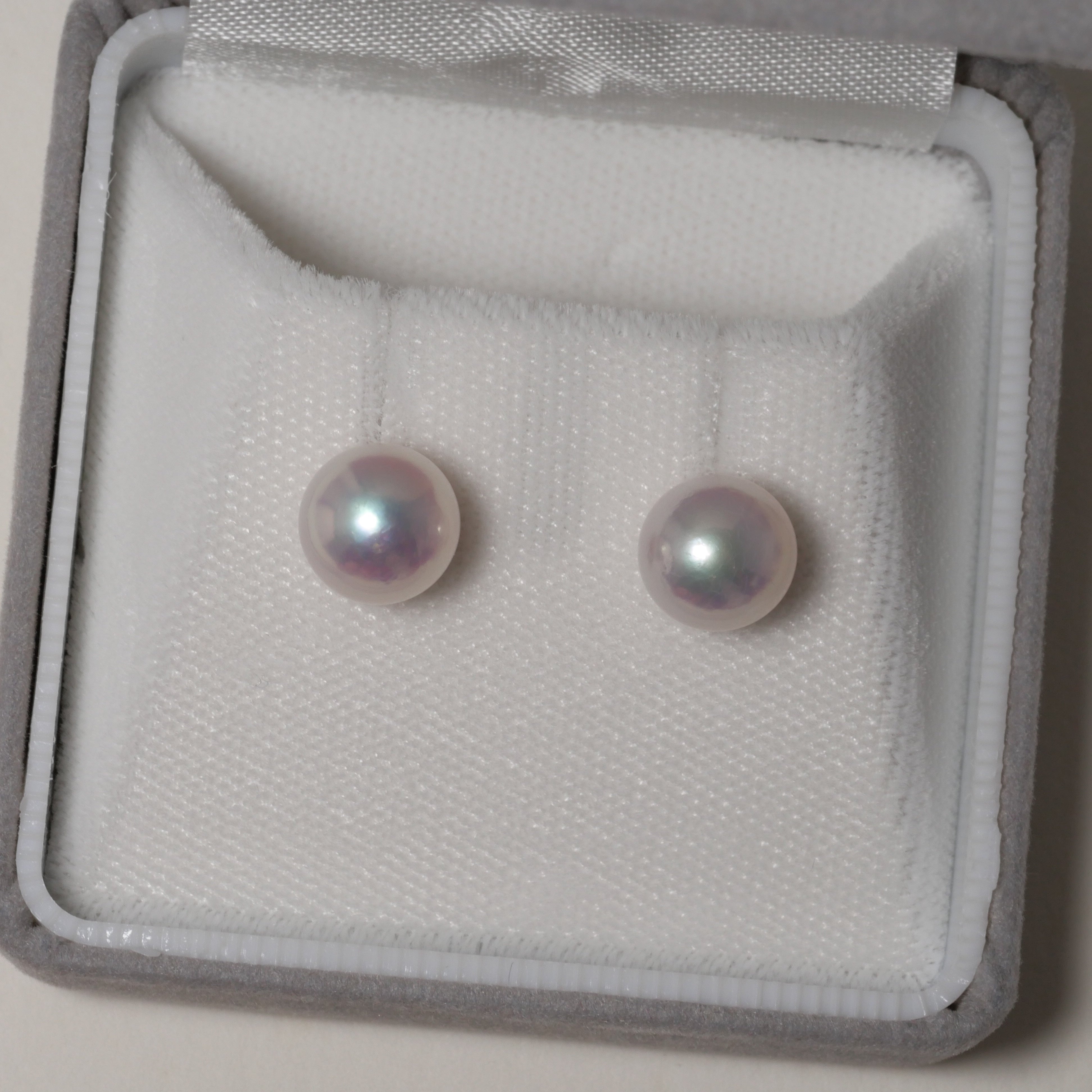 パール イヤリング ピアス 8.5-9mm