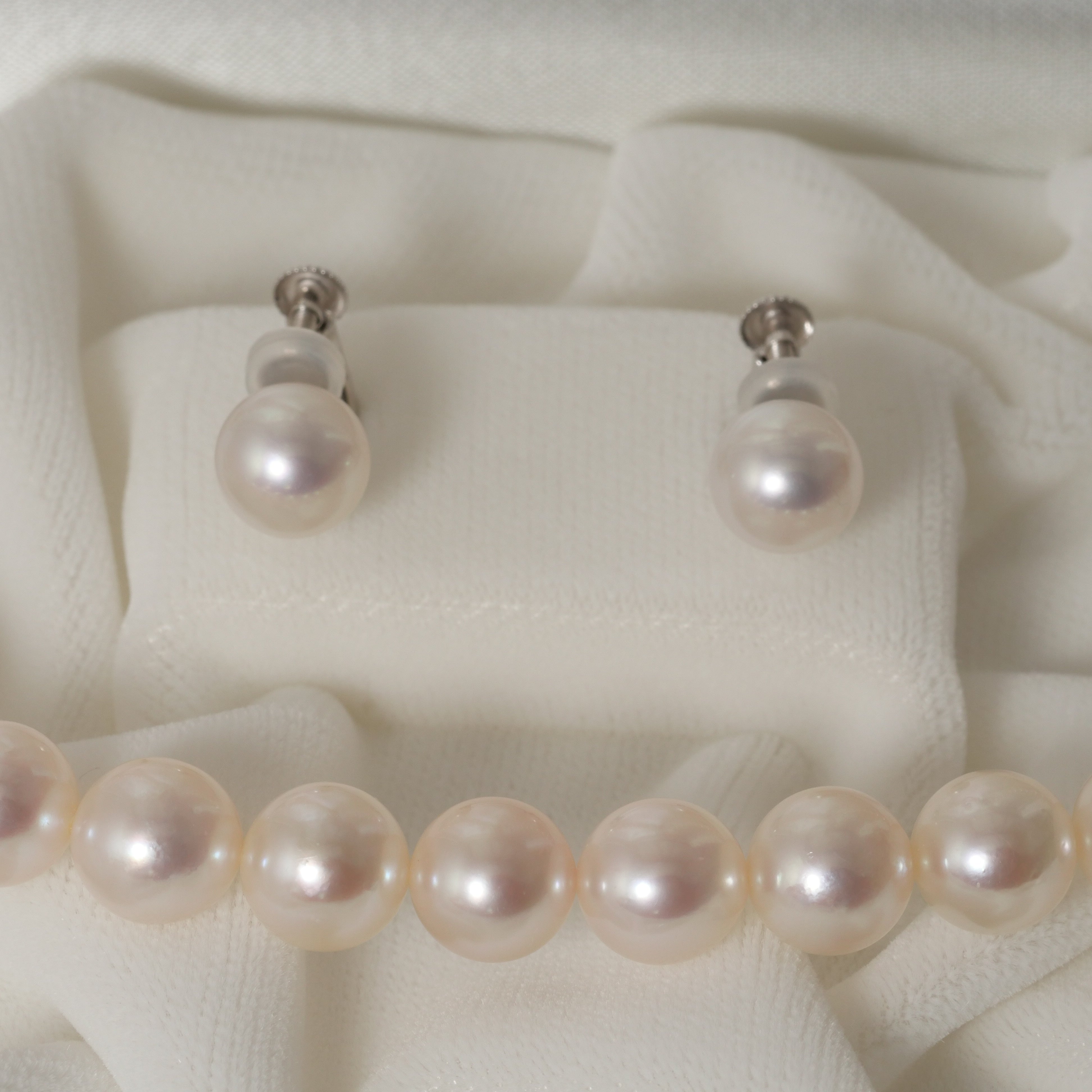 パール ネックレス 8-8.5mm
