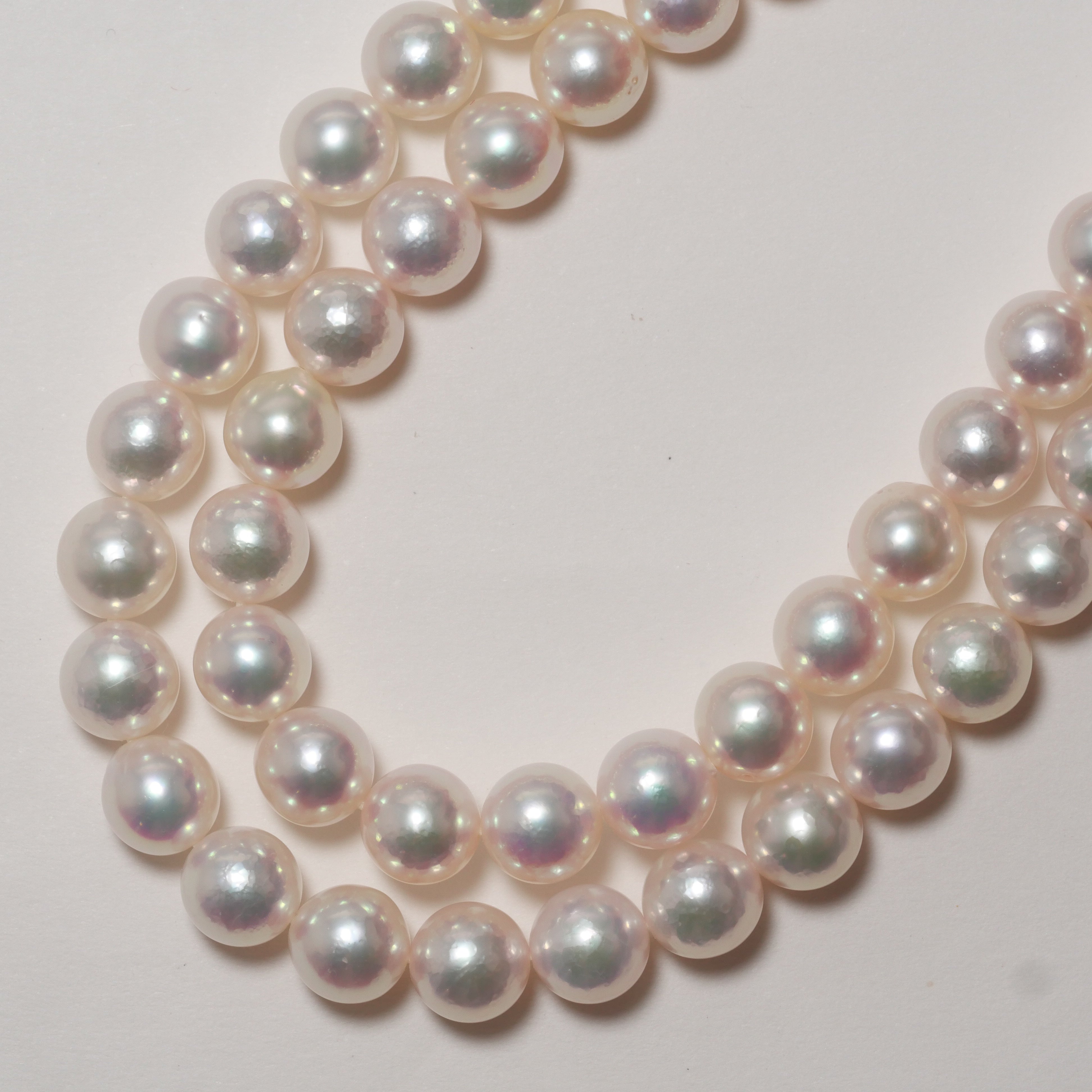 パール ネックレス 5.5-6mm 2連