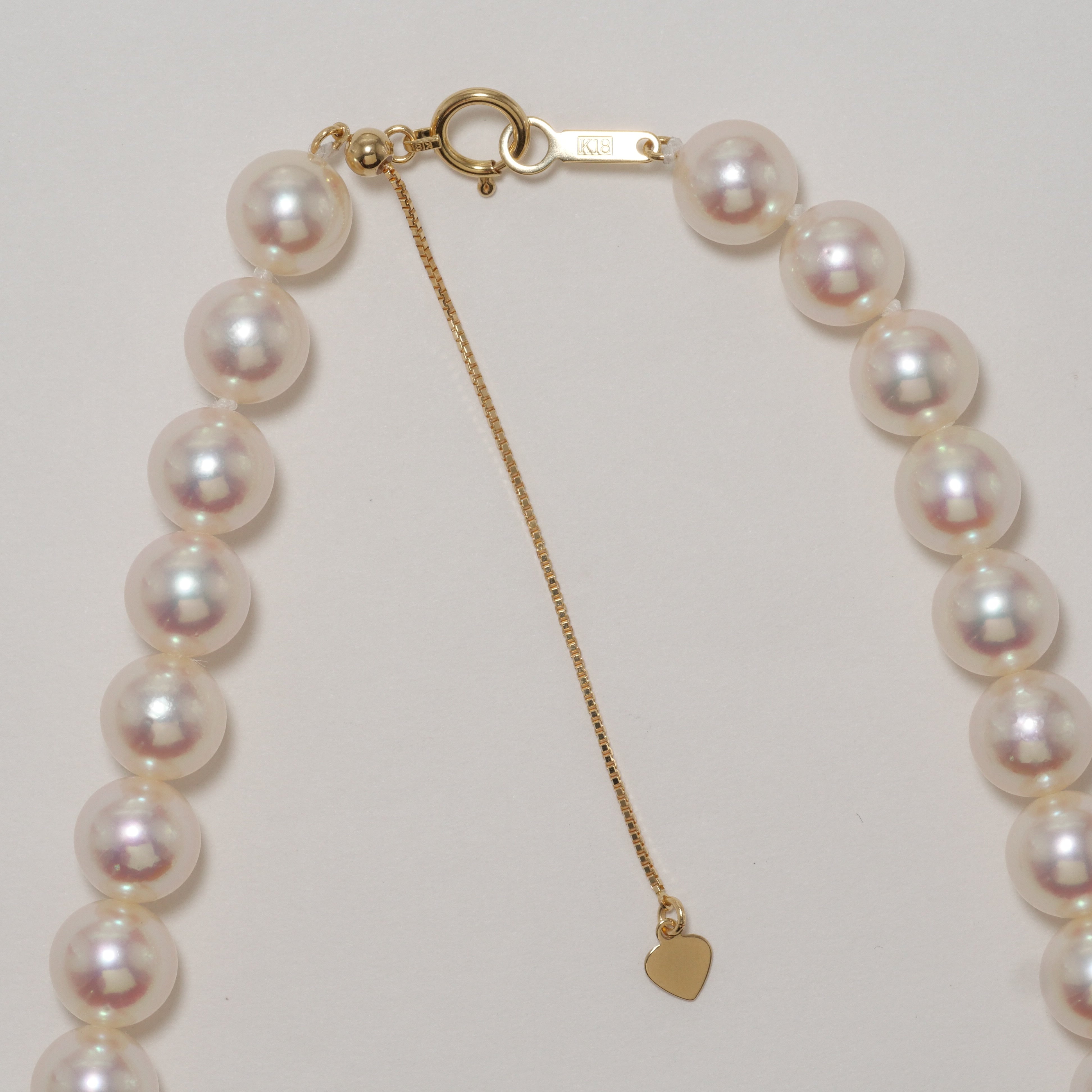 パール ネックレス 7.5-8mm