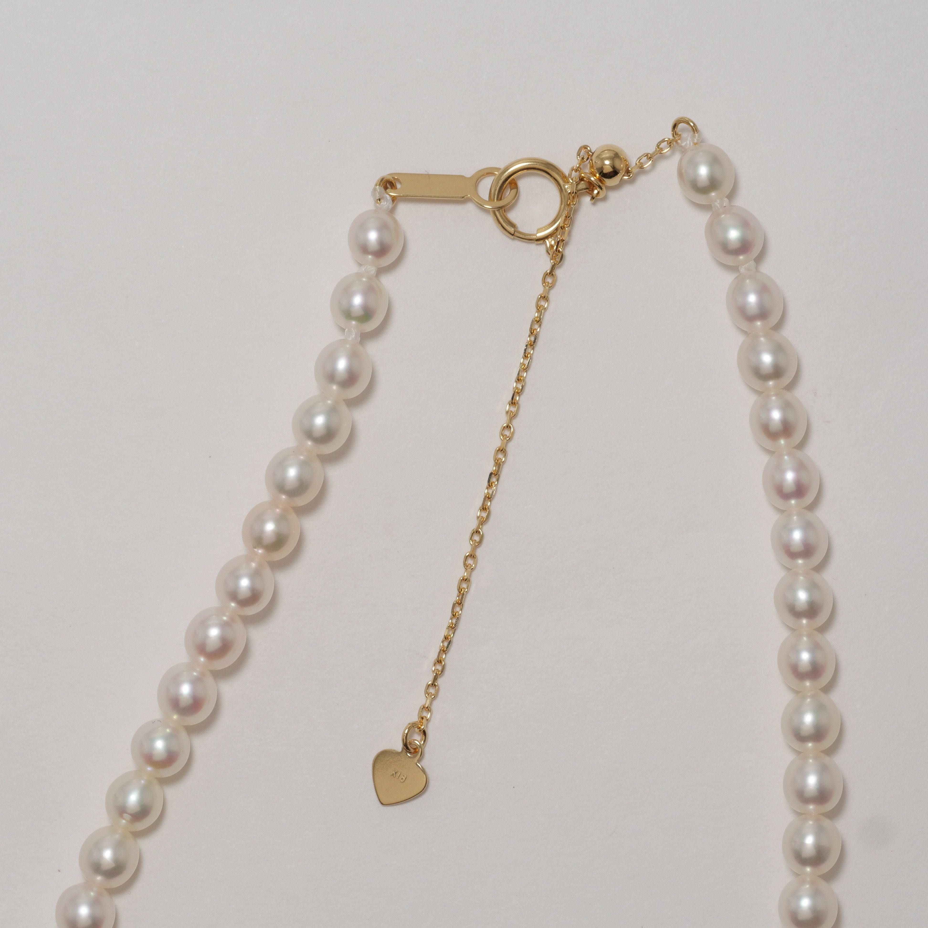 パール ネックレス 4-4.5mm
