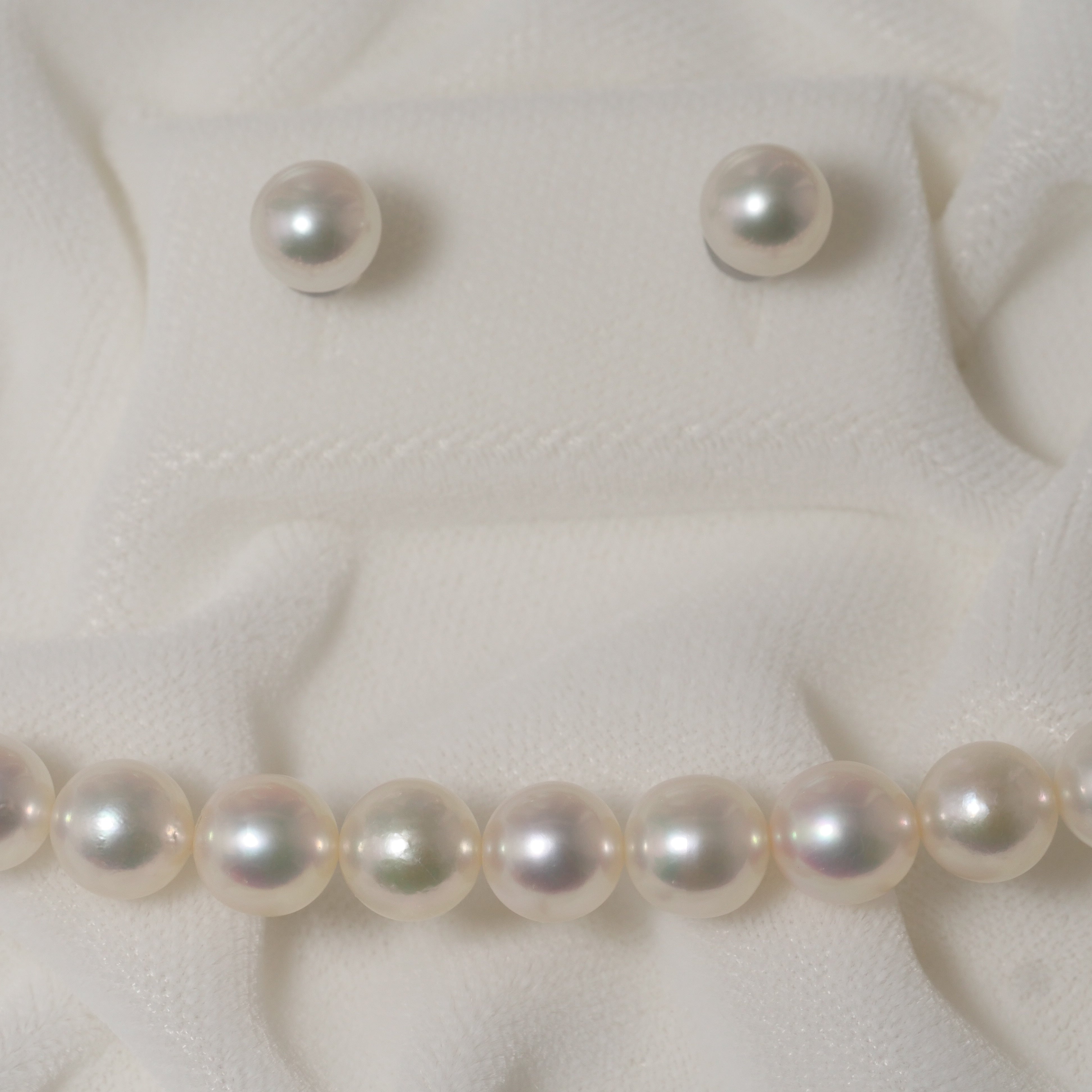 パール ネックレス 7-7.5mm