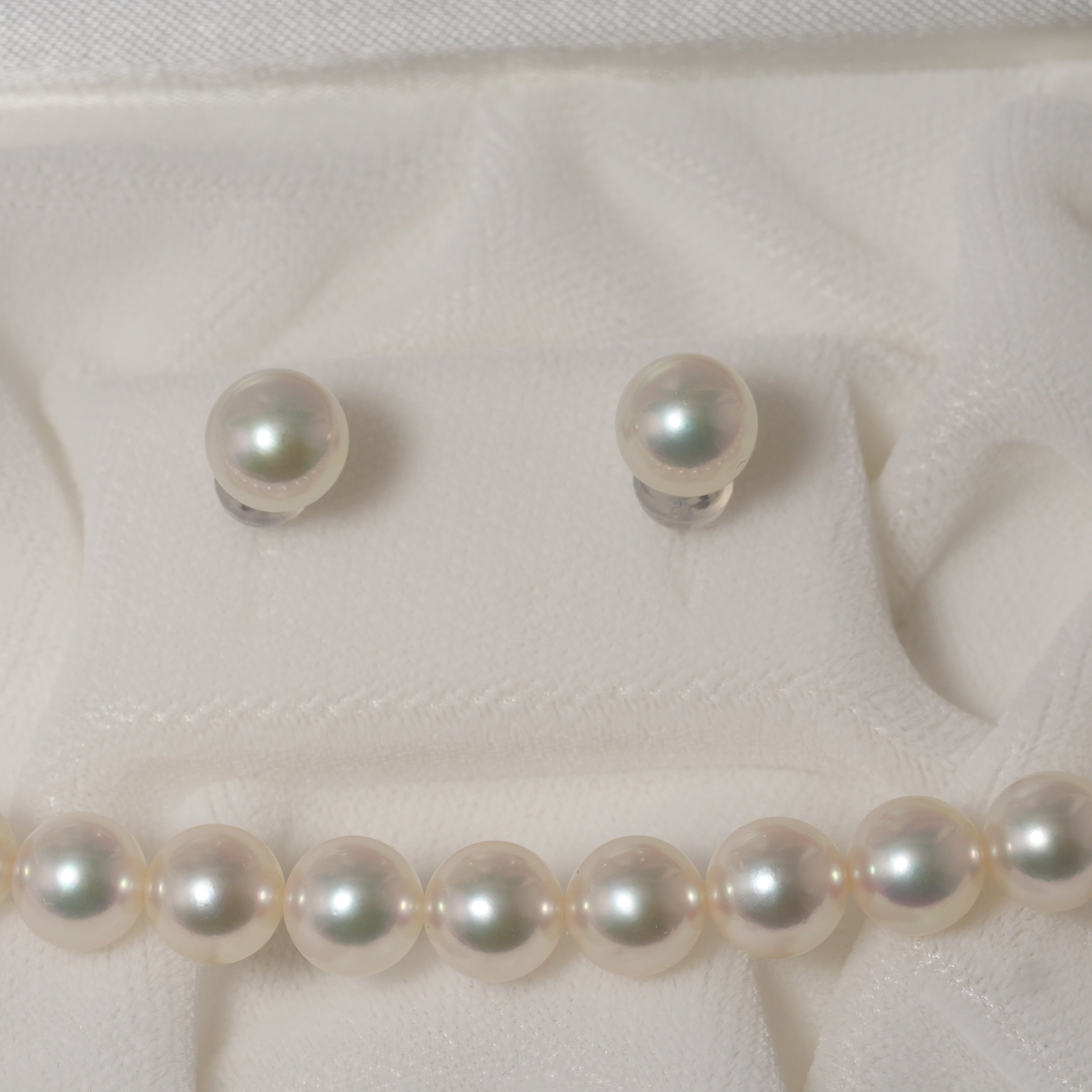 パール ネックレス 7-7.5mm