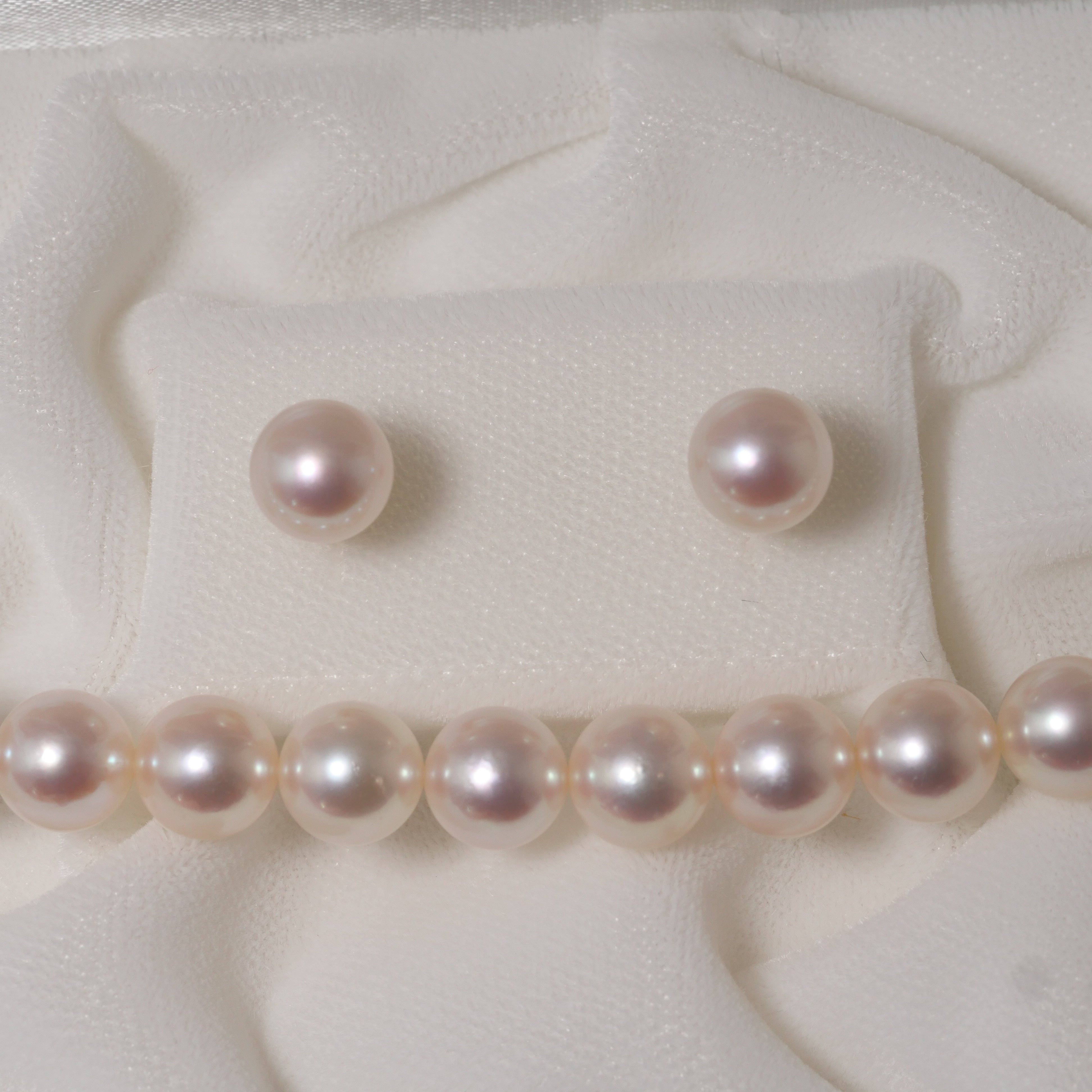 パール ネックレス 7.5-8mm