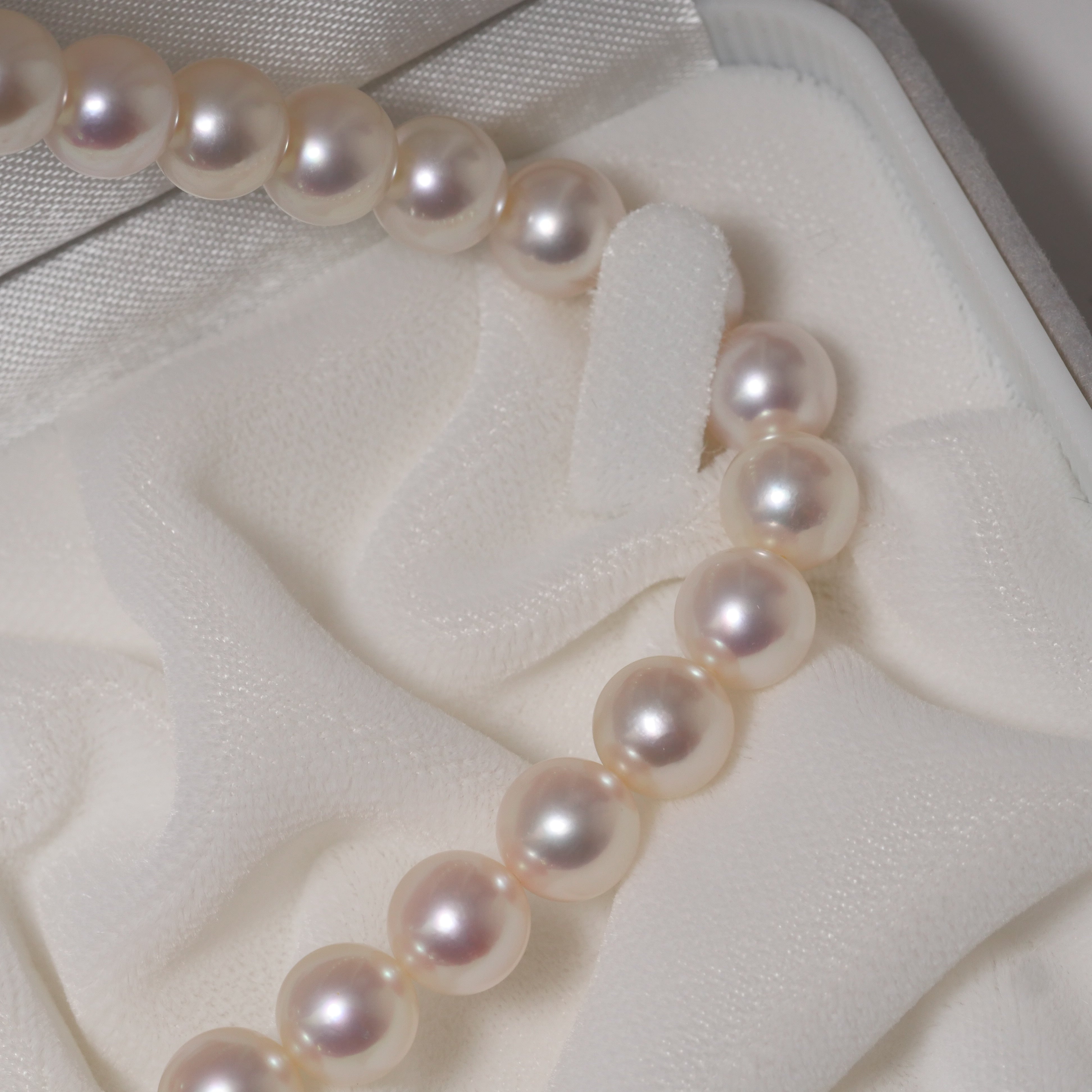 パール ネックレス 7.5-8mm