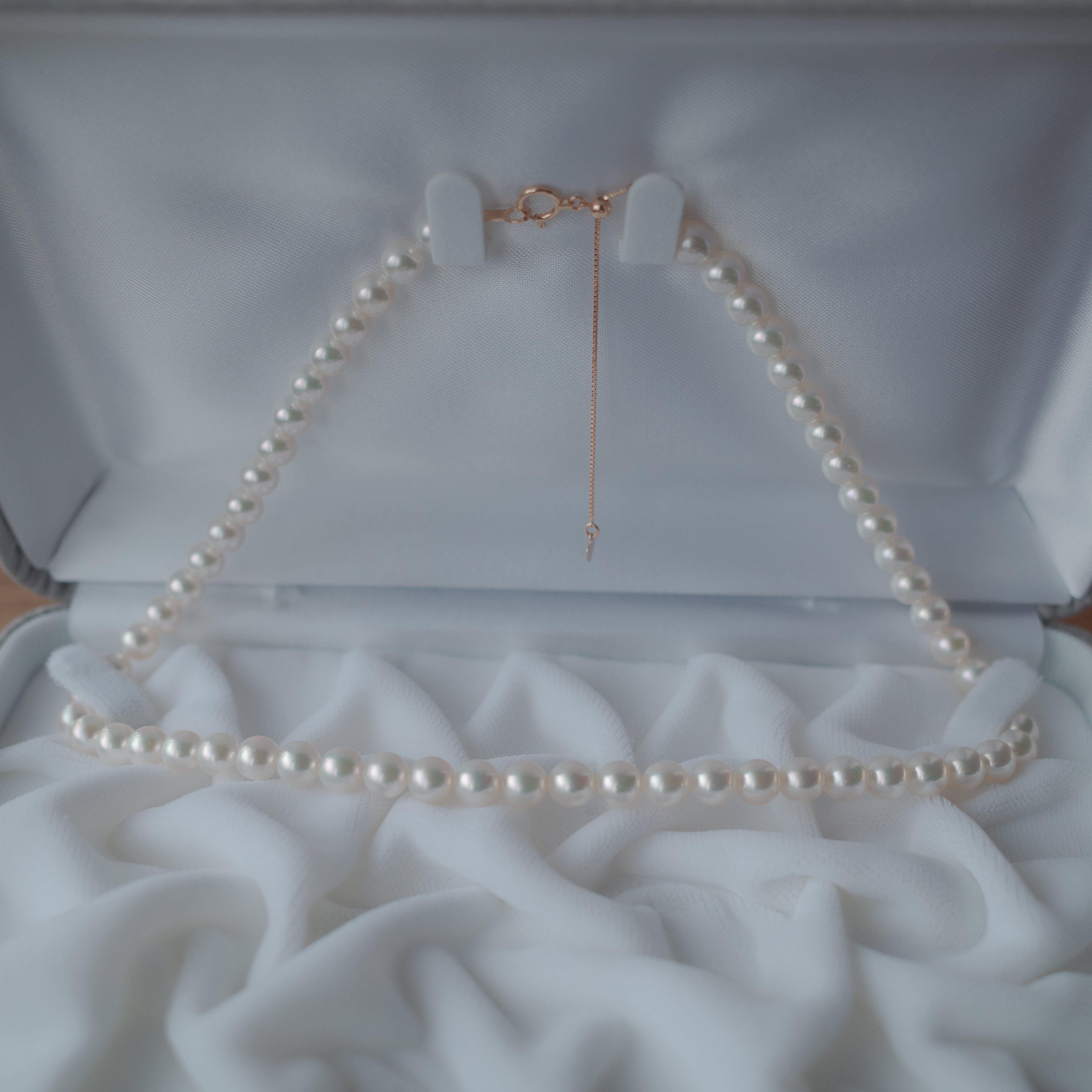 パール ネックレス 6-6.5mm 37cm