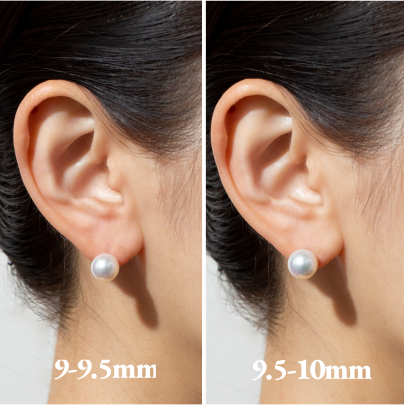 パール イヤリング ピアス 9-9.5mm