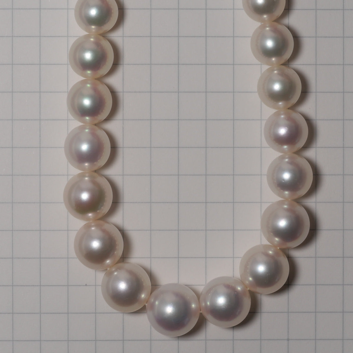 パール ネックレス グラデーション 6.5mm-9.6mm