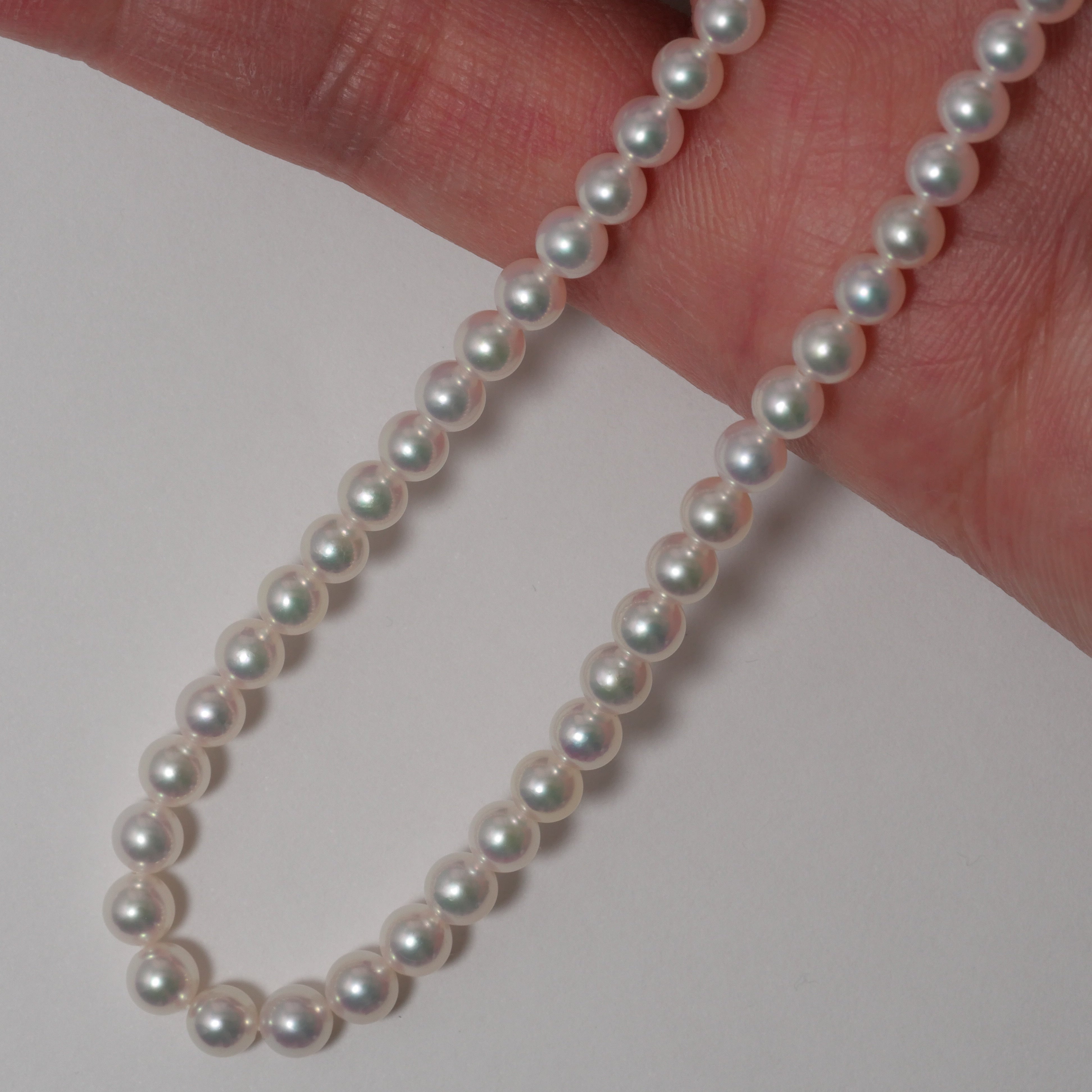 パール ネックレス 4-4.5mm