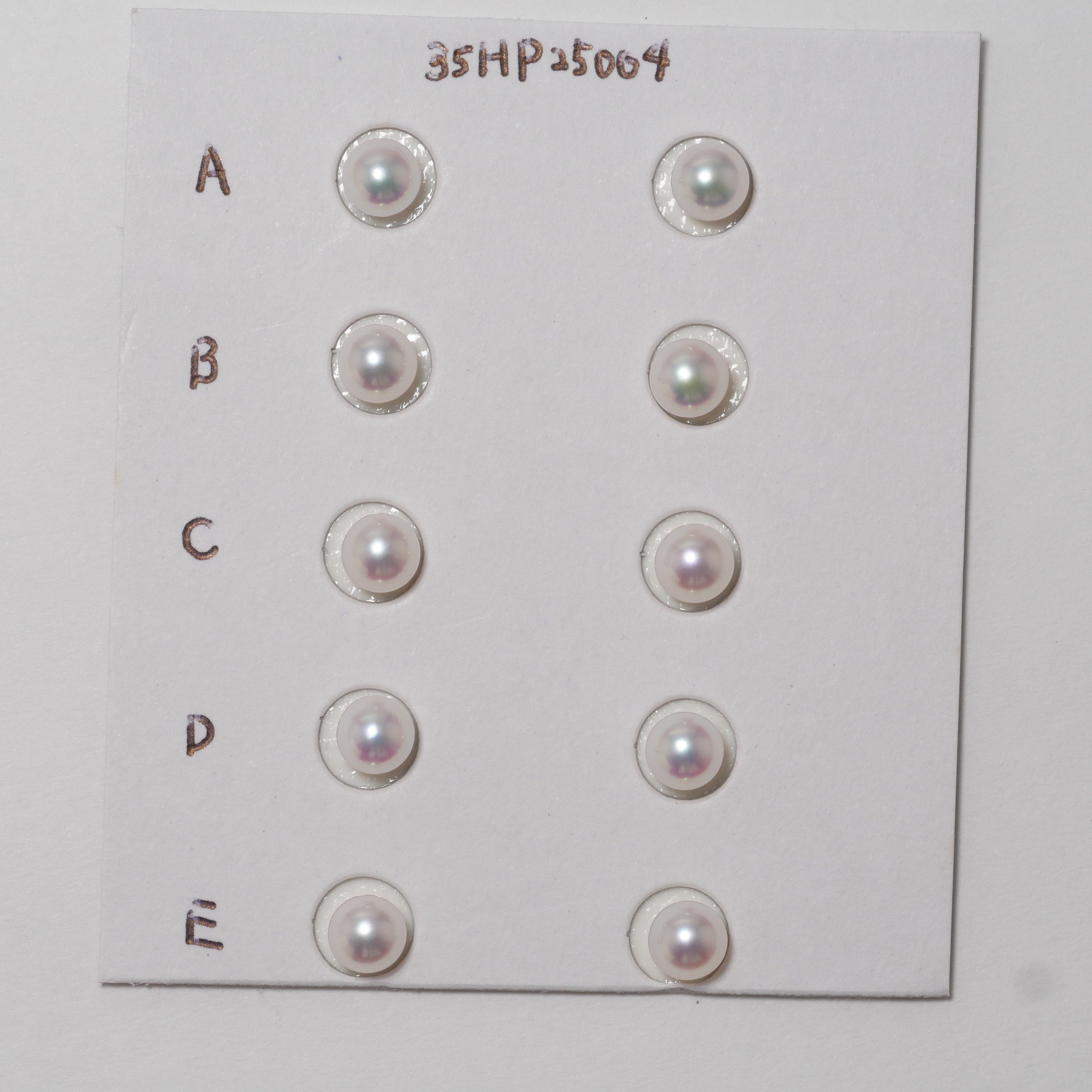パール イヤリング ピアス 3.5-4mm