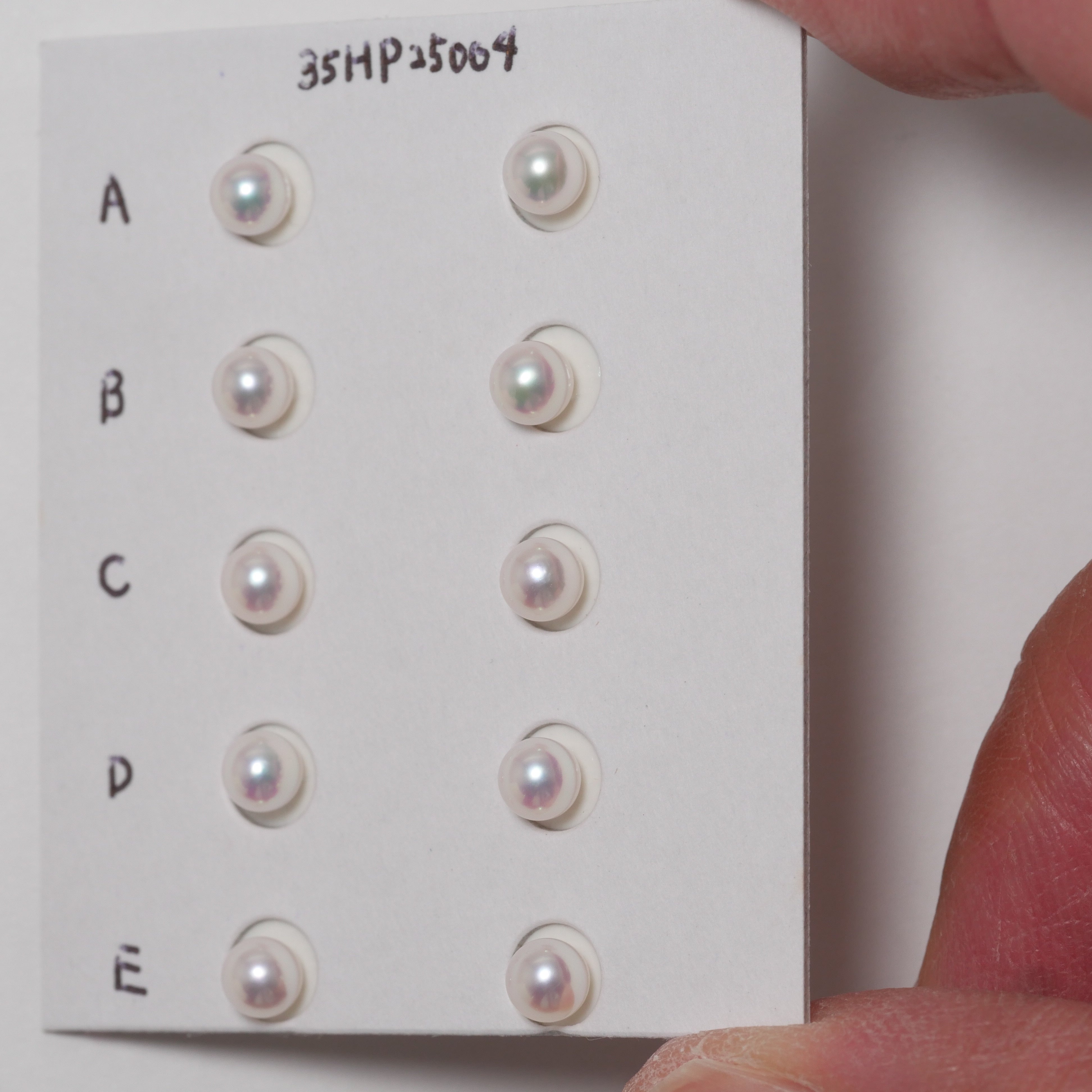 パール イヤリング ピアス 3.5-4mm