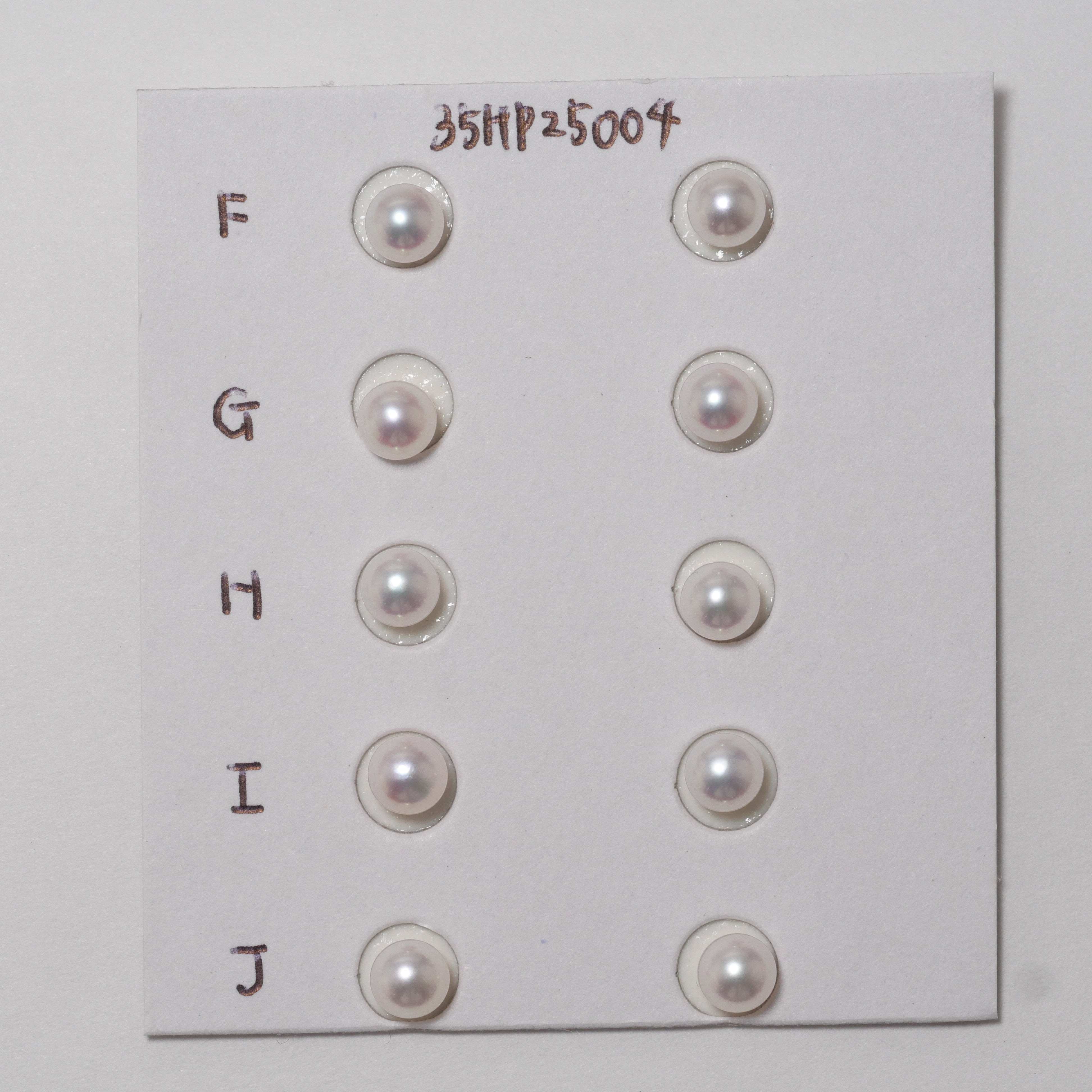 パール イヤリング ピアス 3.5-4mm