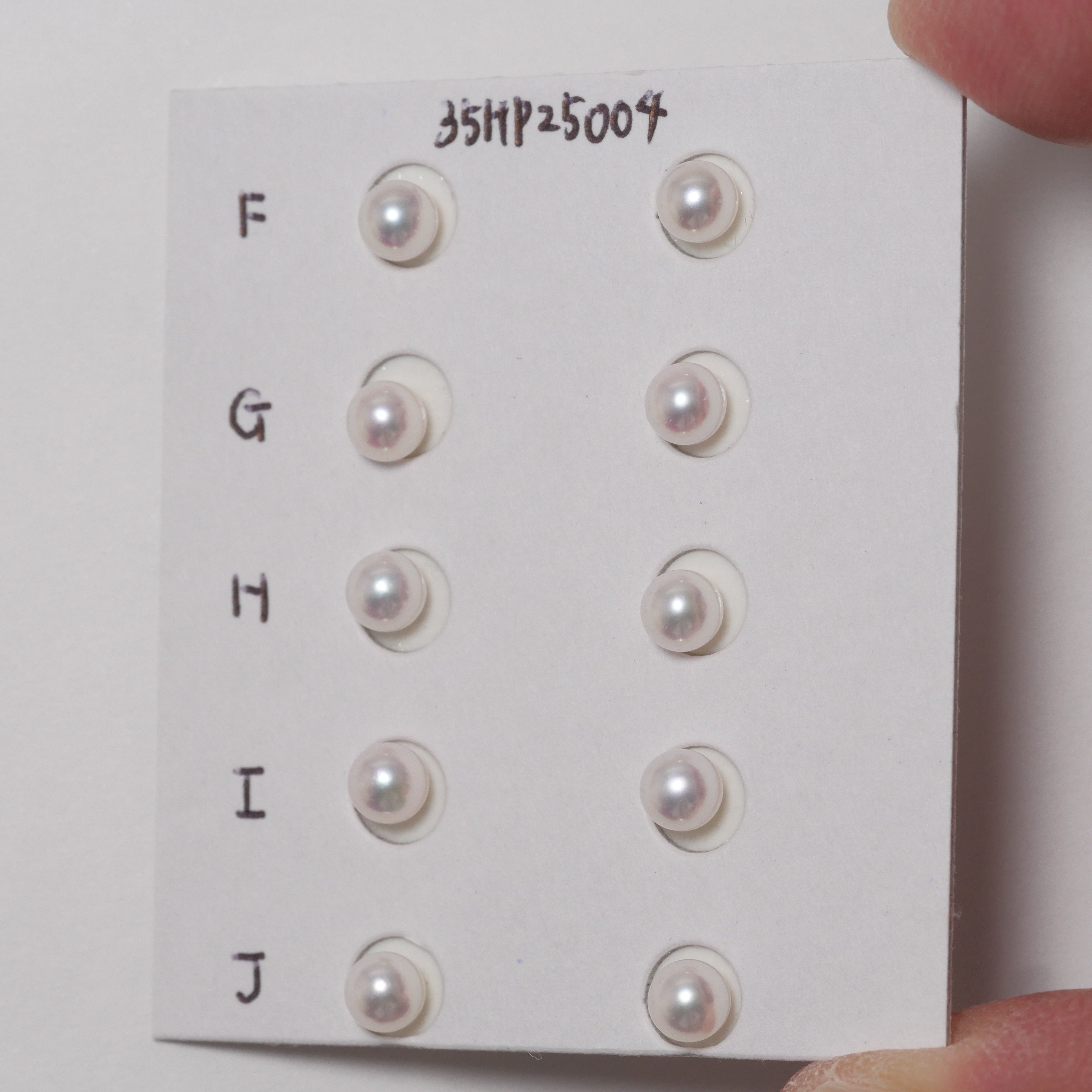 パール イヤリング ピアス 3.5-4mm