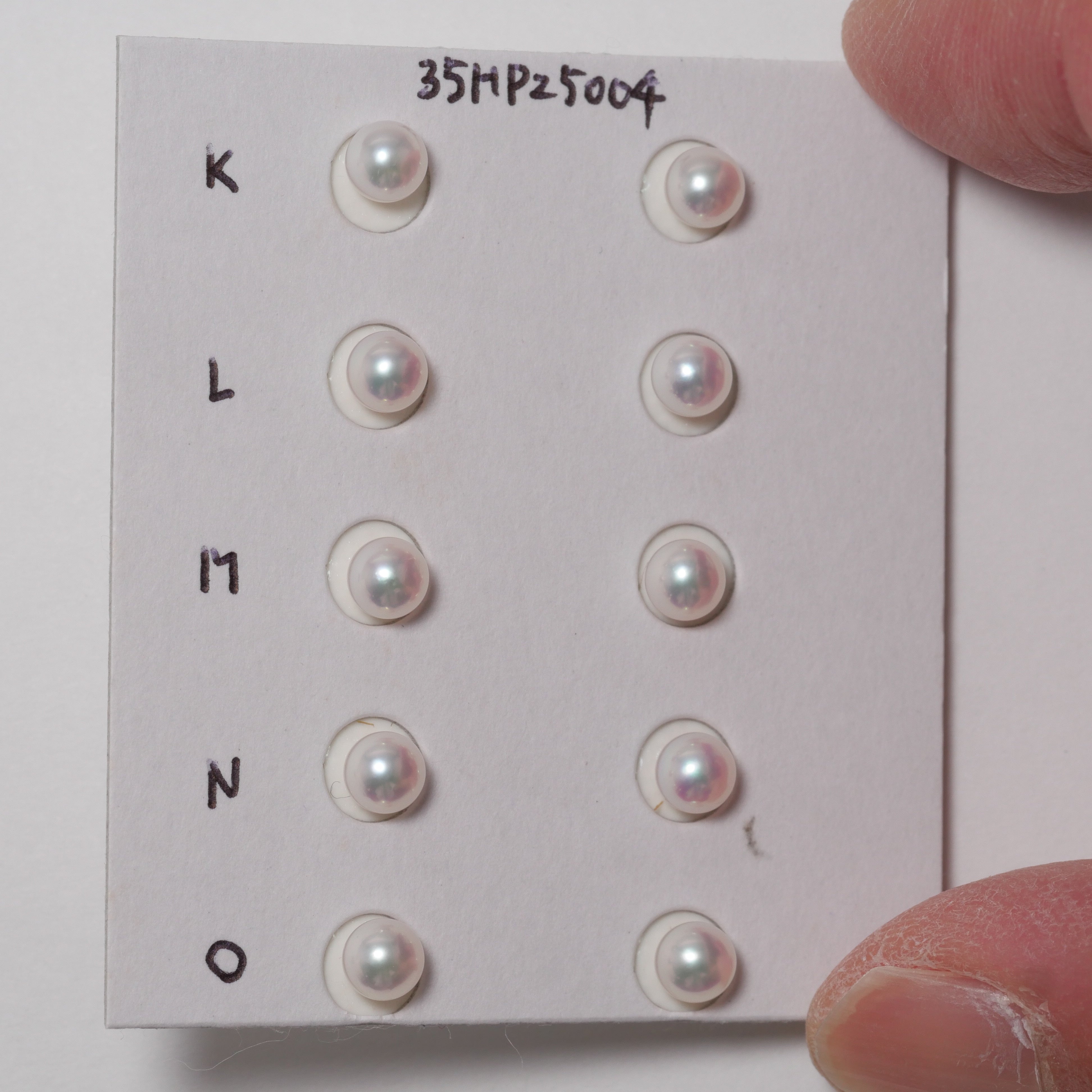 パール イヤリング ピアス 3.5-4mm
