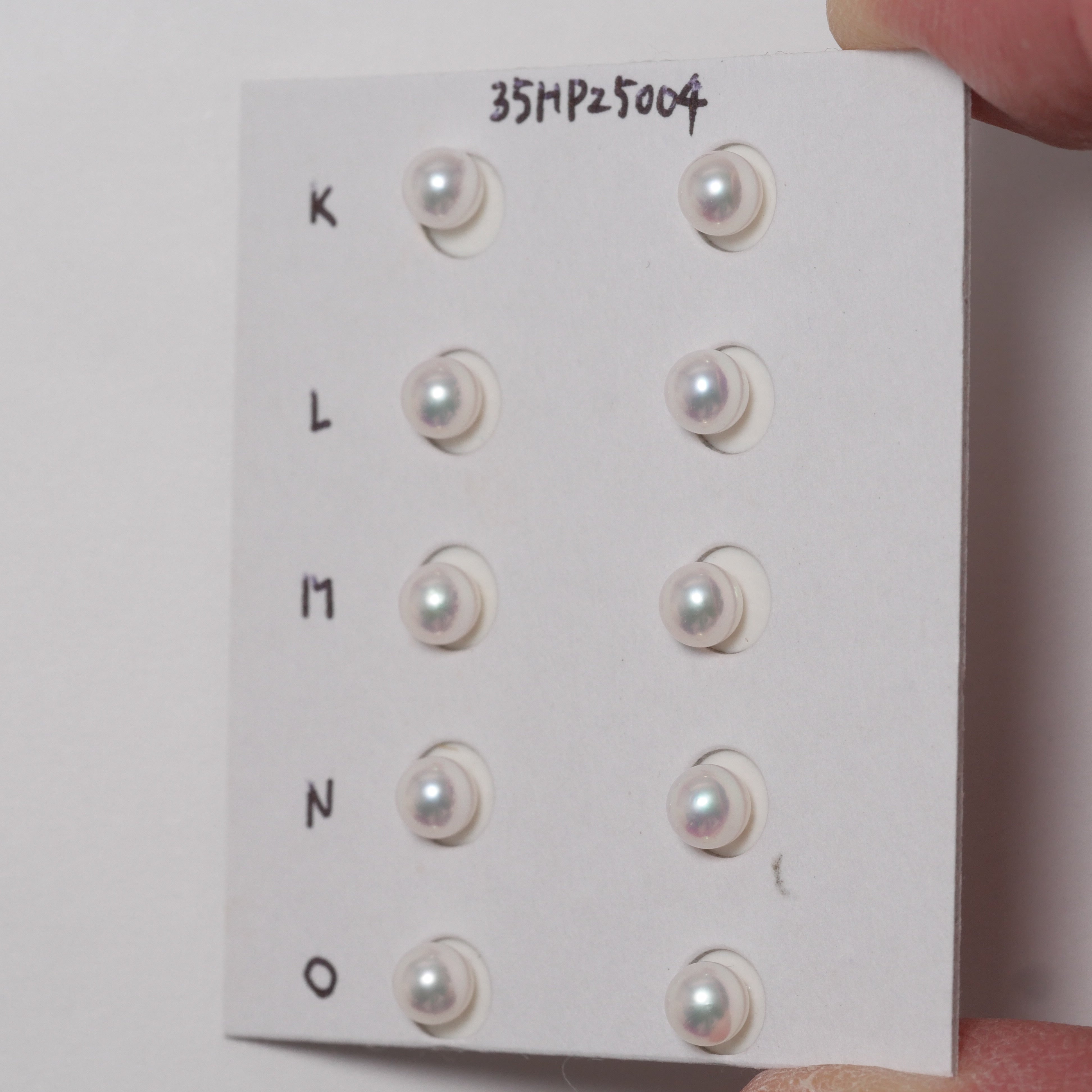 パール イヤリング ピアス 3.5-4mm