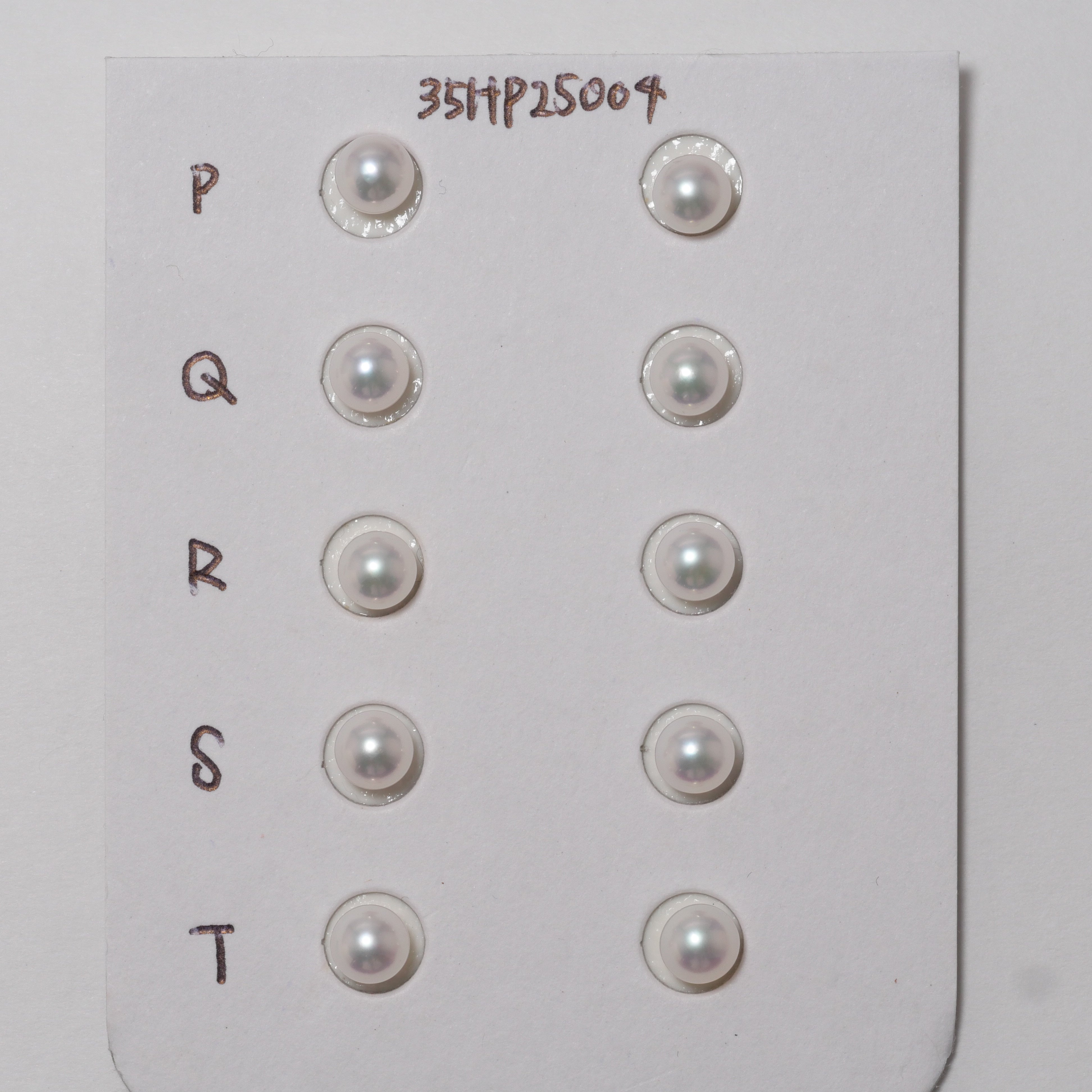 パール イヤリング ピアス 3.5-4mm
