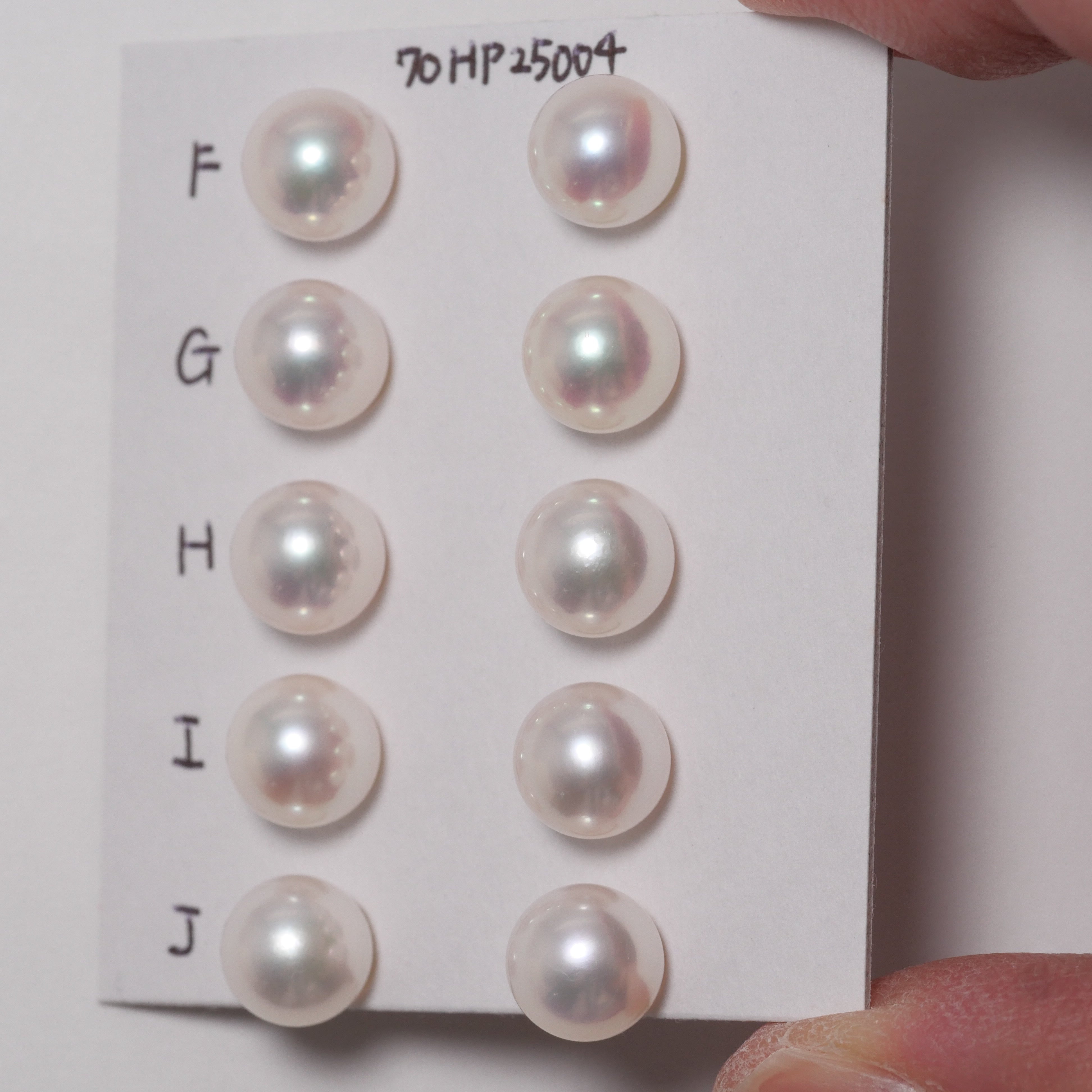パール イヤリング ピアス 7-7.5mm