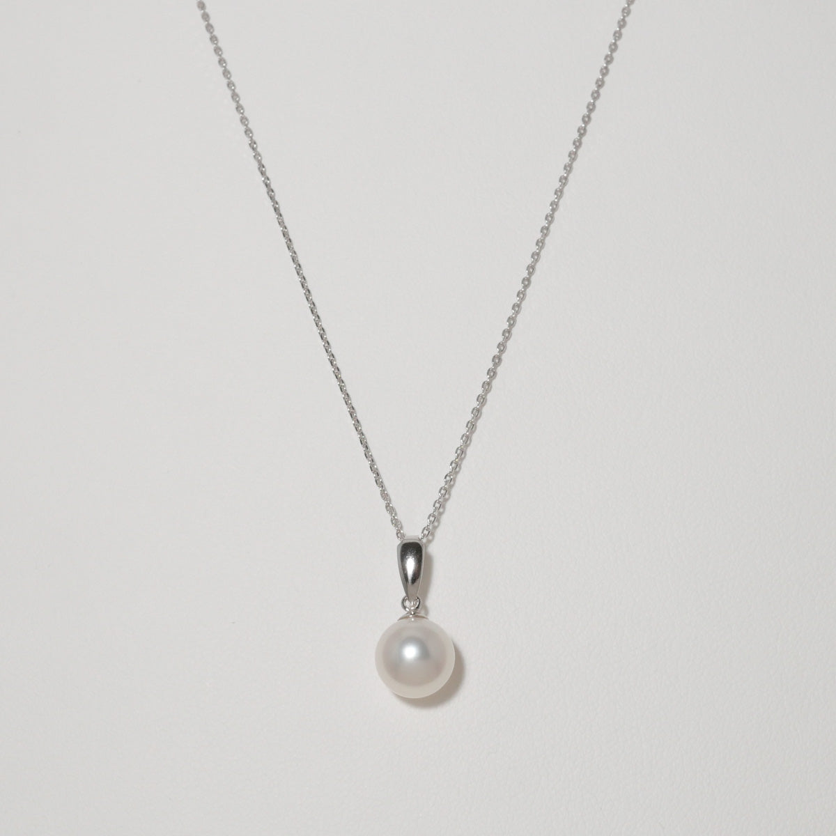 パール ペンダント ネックレス 8.5-9mm