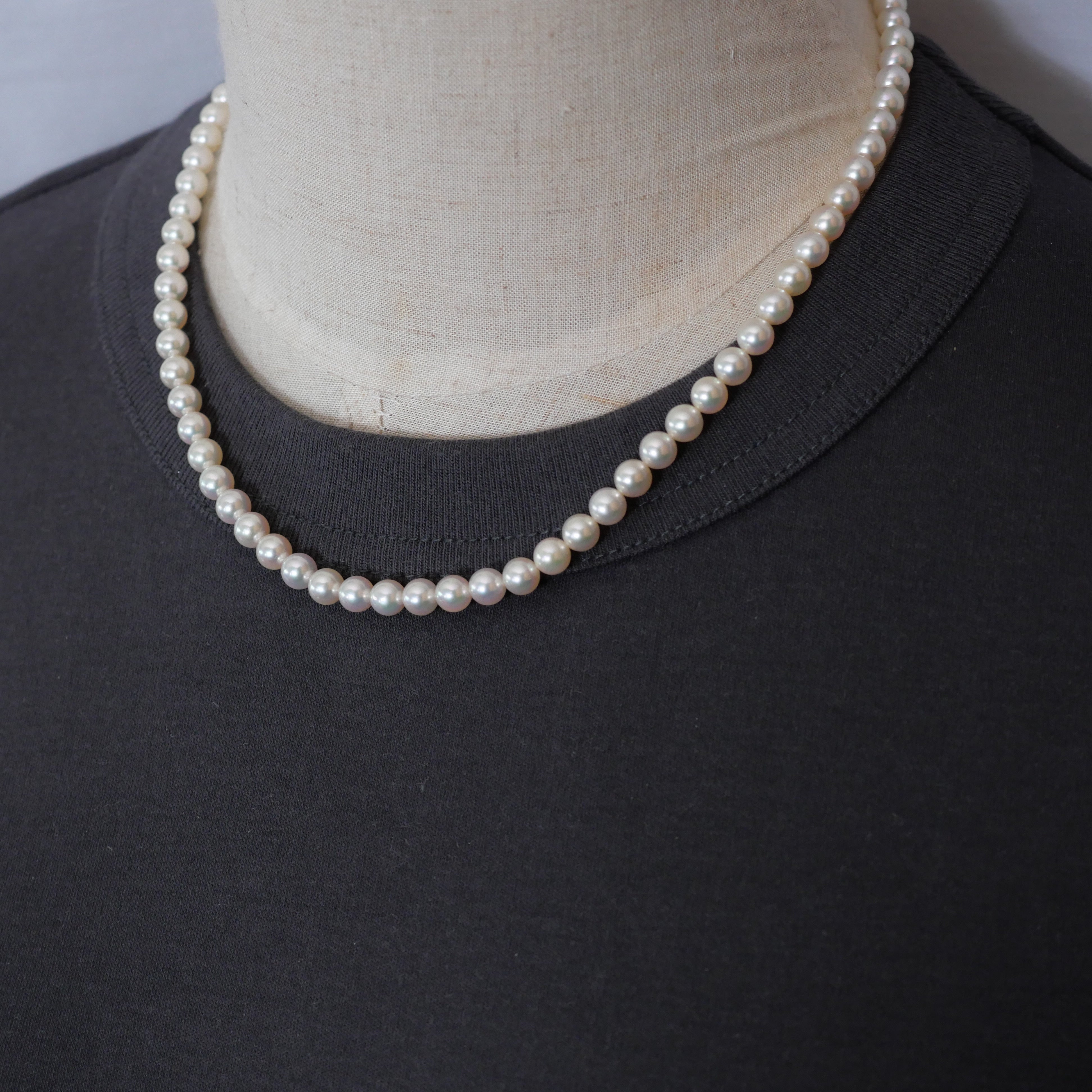 パール ネックレス 5.5-6mm