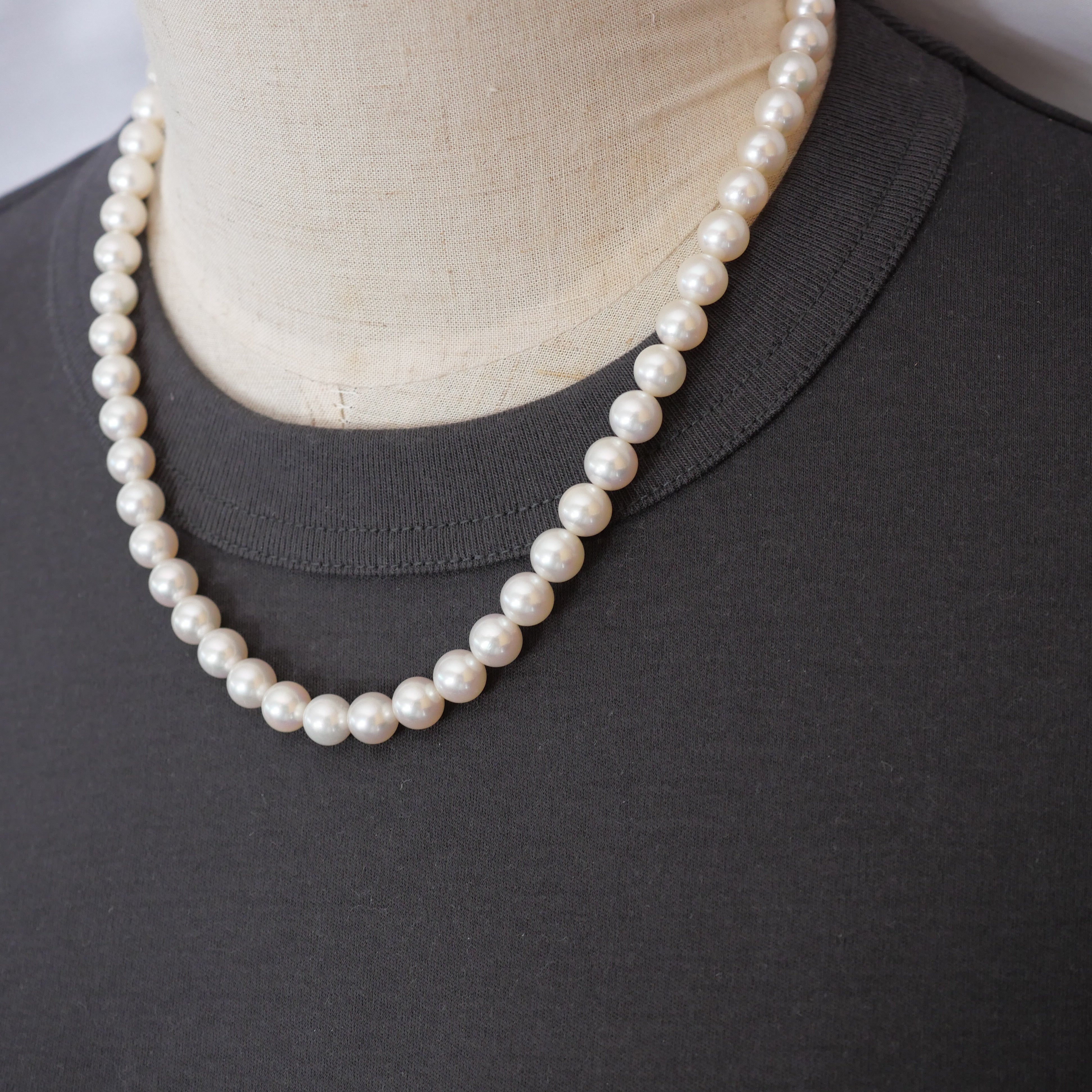 パール ネックレス 8-8.5mm