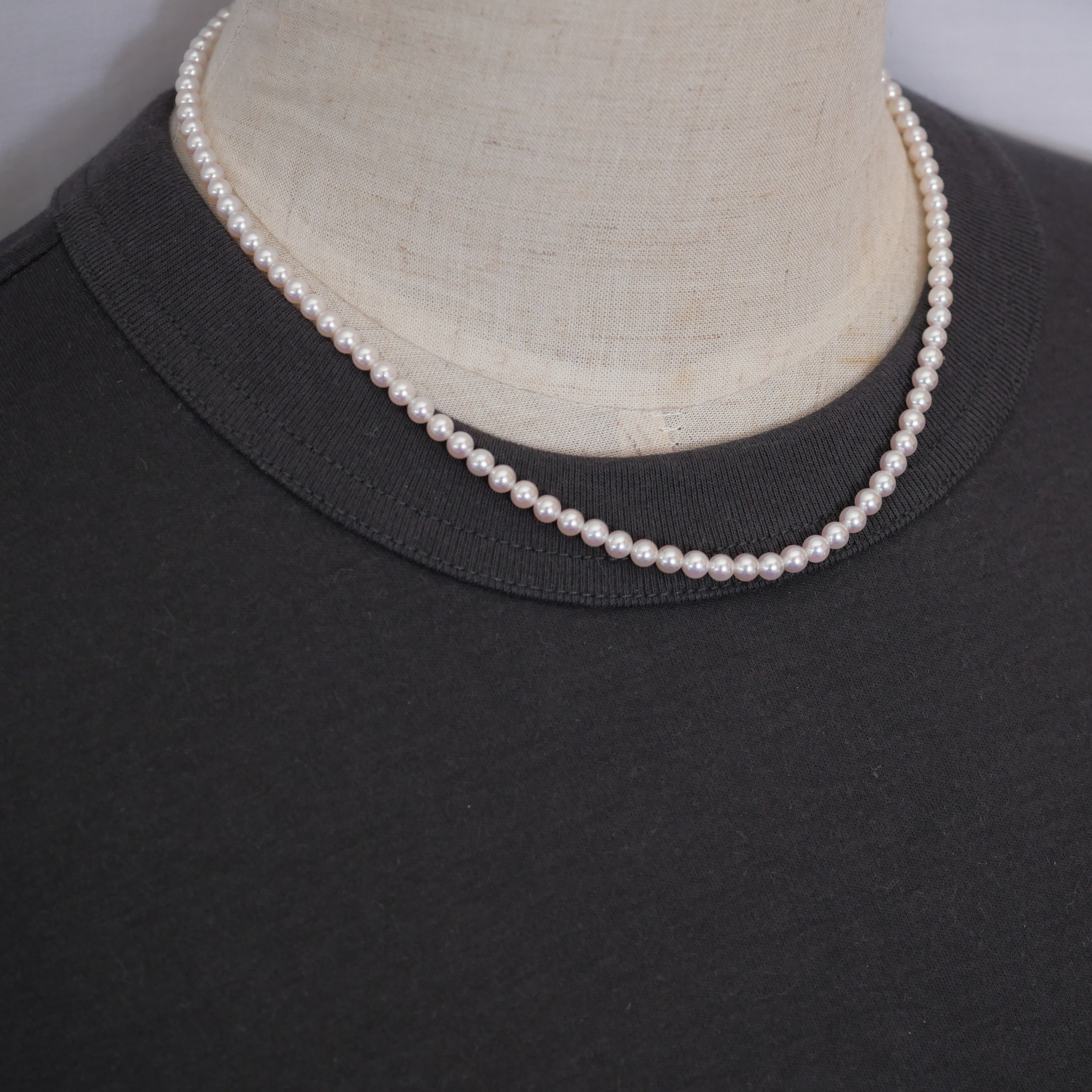パール ネックレス 4-4.5mm