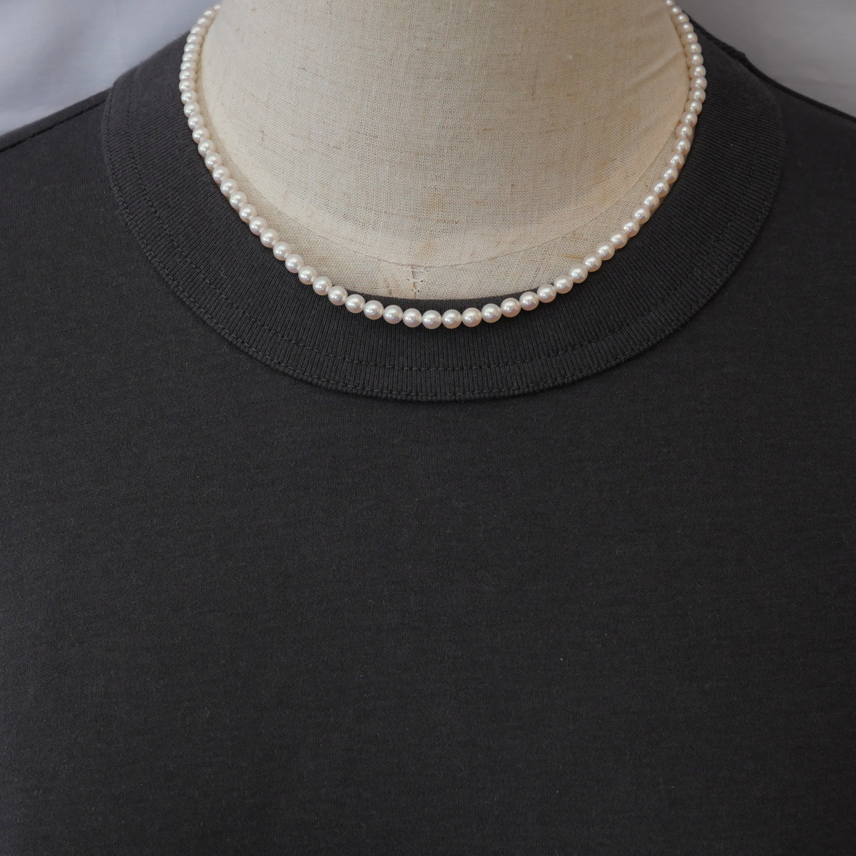 パール ネックレス 4-4.5mm