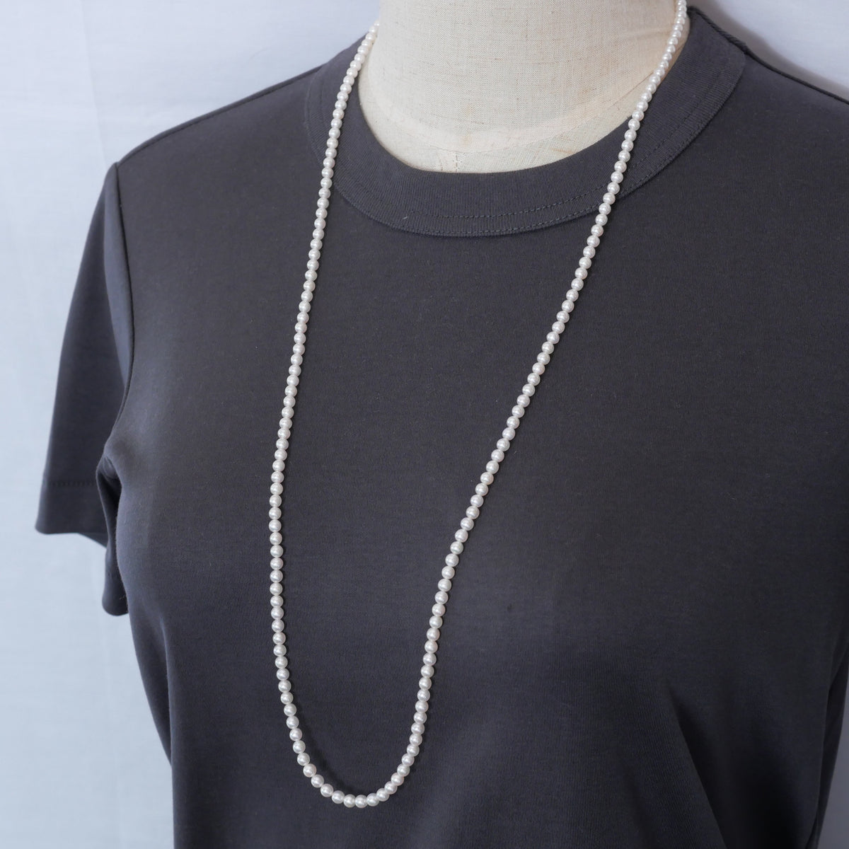 パール ネックレス 4-4.5mm