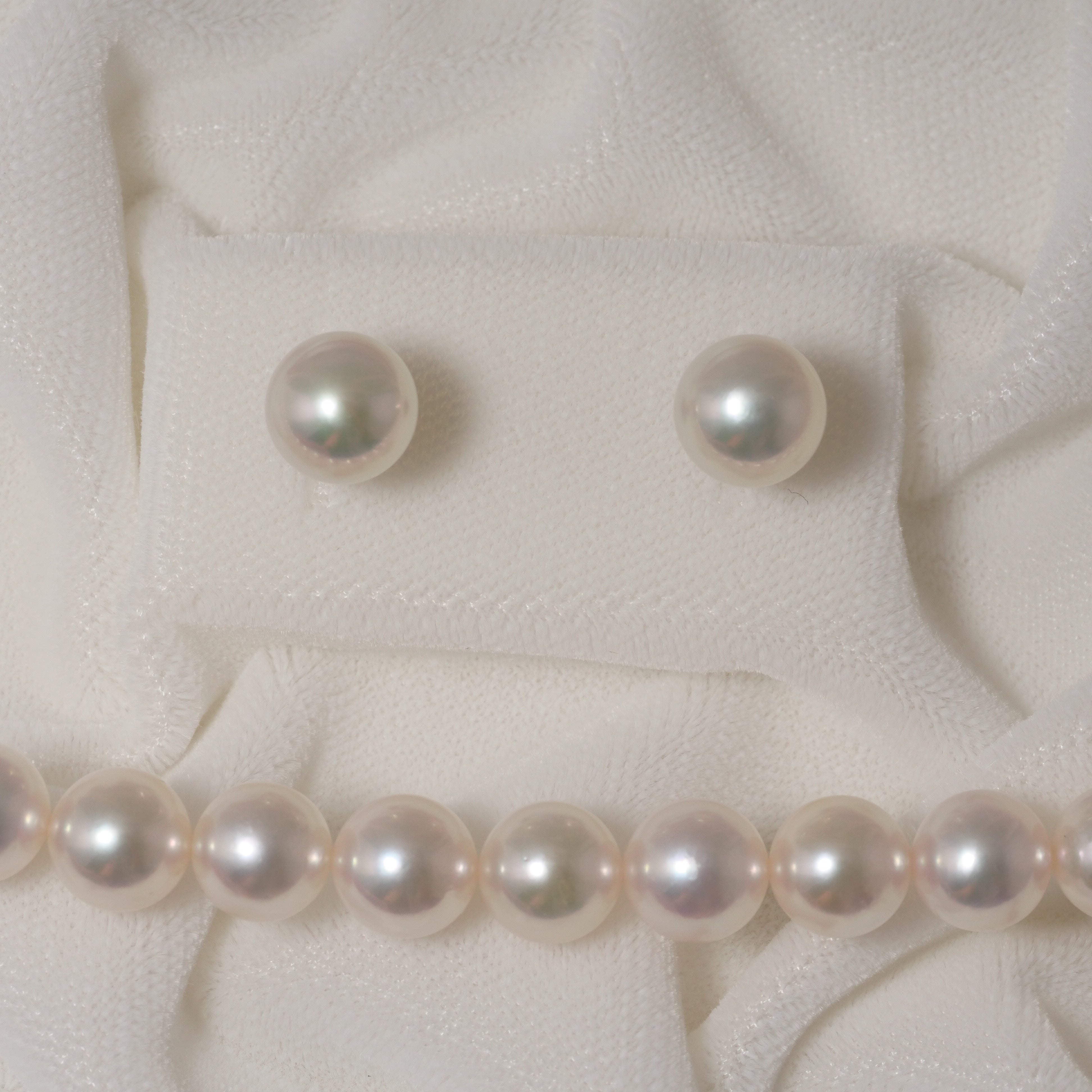 パール ネックレス 7.5-8mm