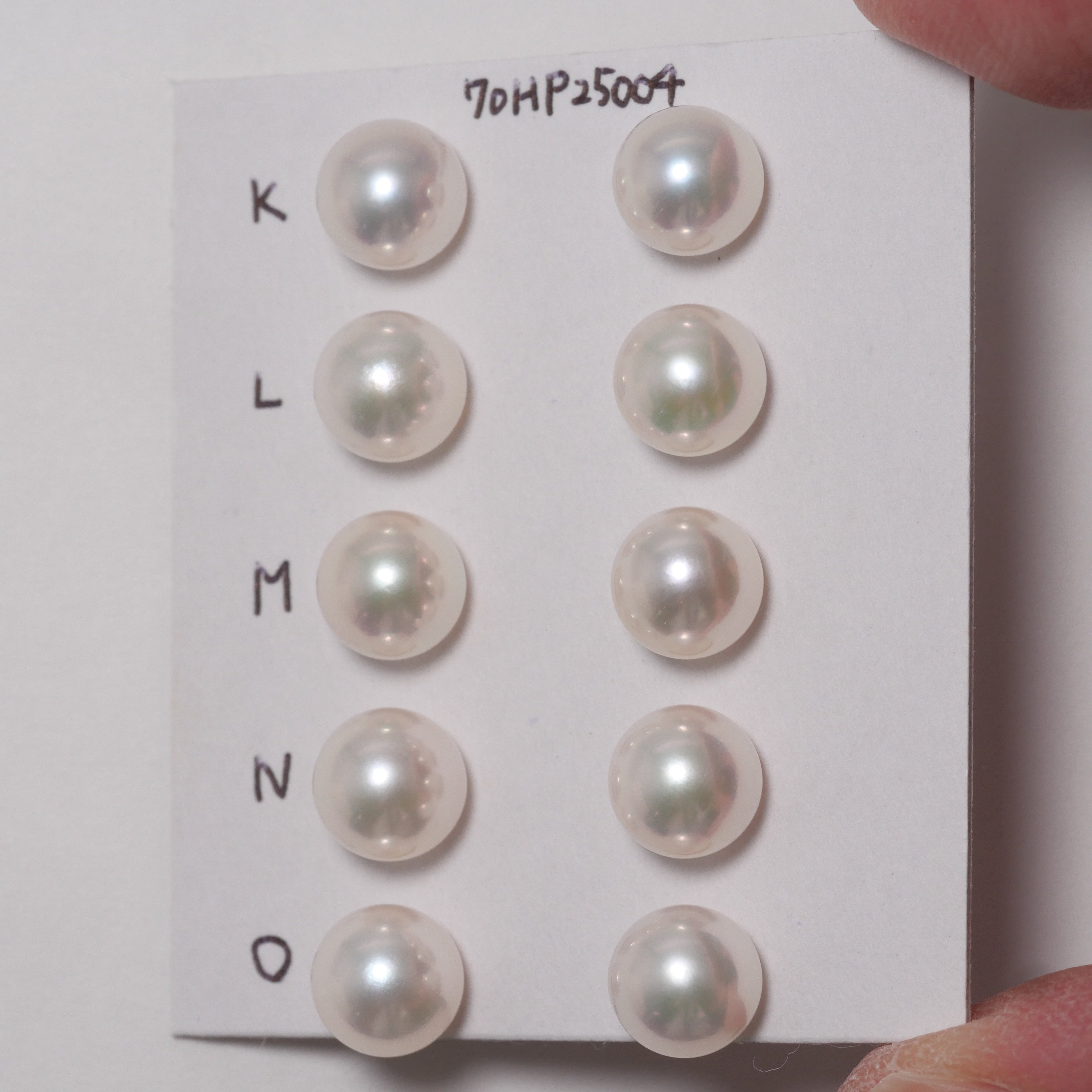 パール イヤリング ピアス 7-7.5mm