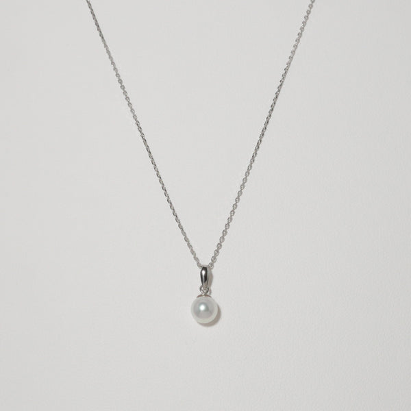 真珠房付替ペンダントネックレス（18k） パール ペンダント ネックレス 5.5-6mm